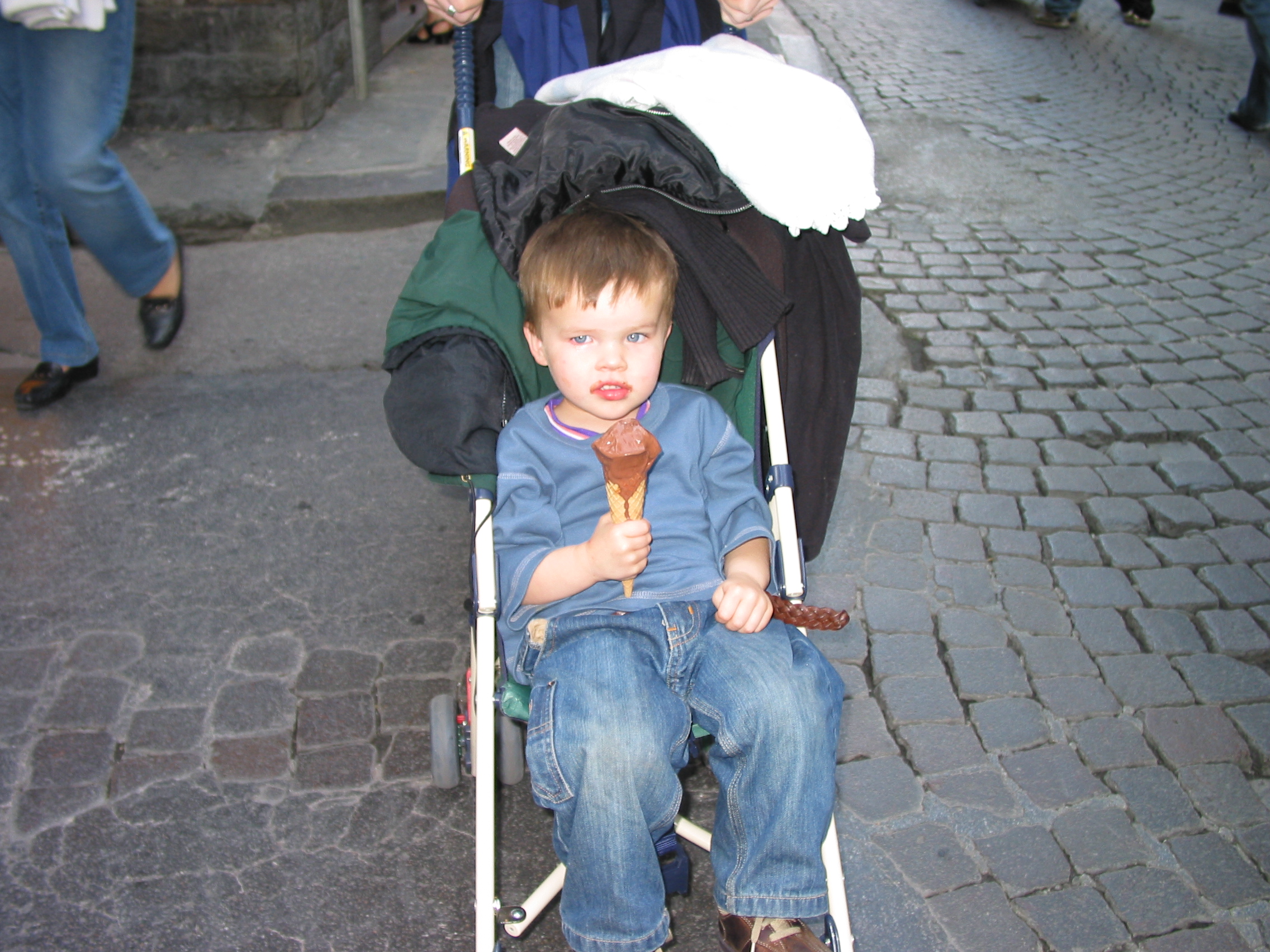 Europe Trip 2005 - Italy (Florence - Michelangelo's David, Florence Duomo & Bell Tower, Gelato, Ponte Vecchio, Muskrats)