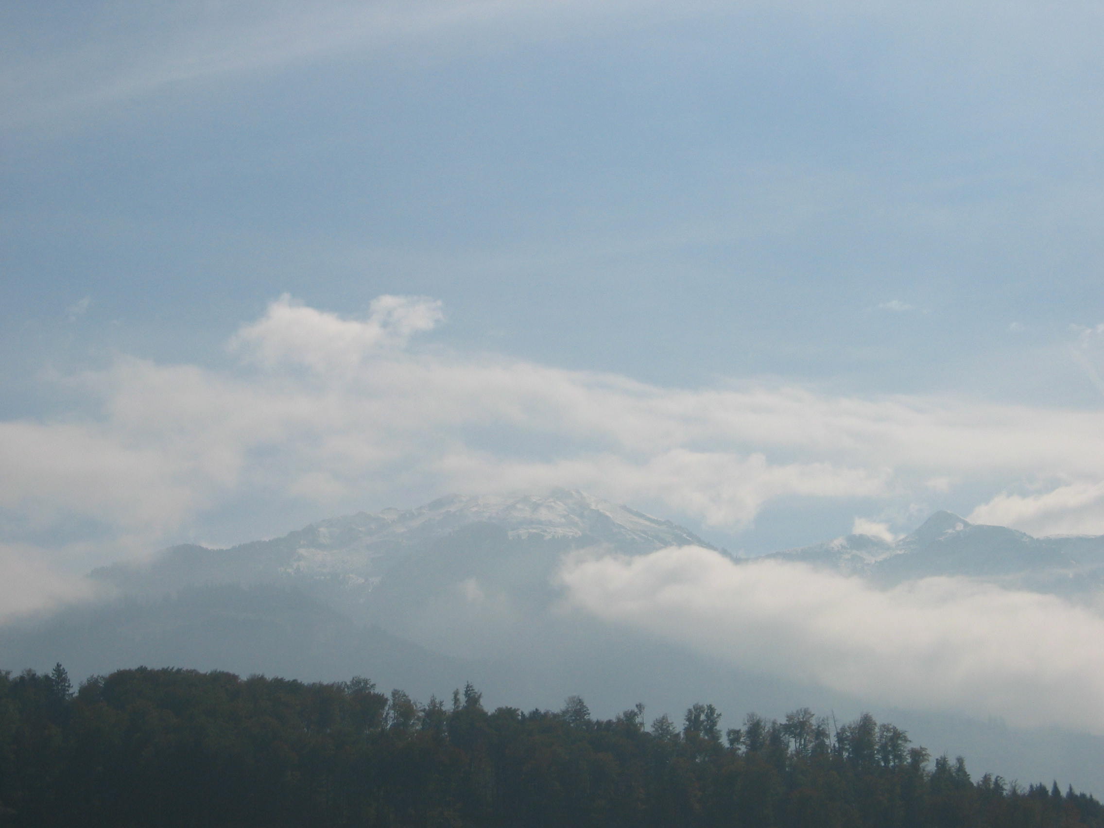 Europe Trip 2005 - Switzerland (Driving into the Alps)