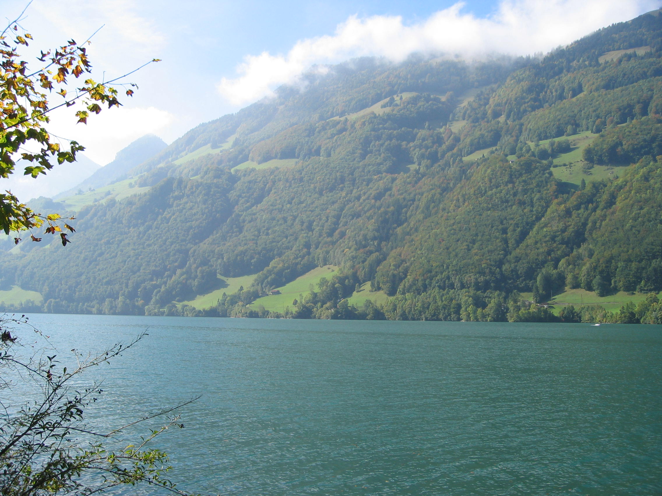 Europe Trip 2005 - Switzerland (Driving into the Alps)