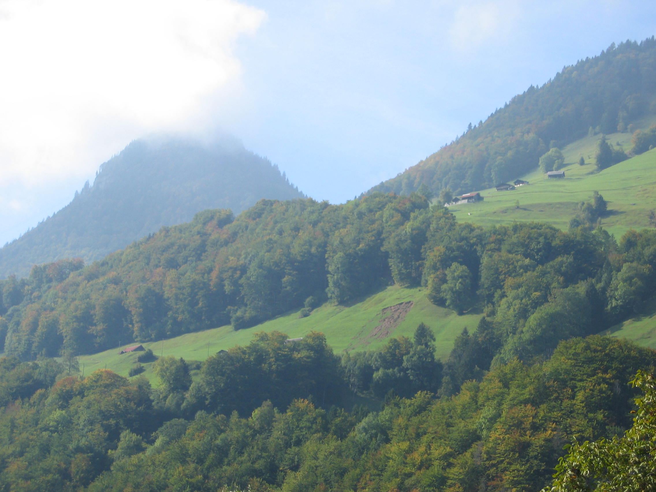 Europe Trip 2005 - Switzerland (Driving into the Alps)