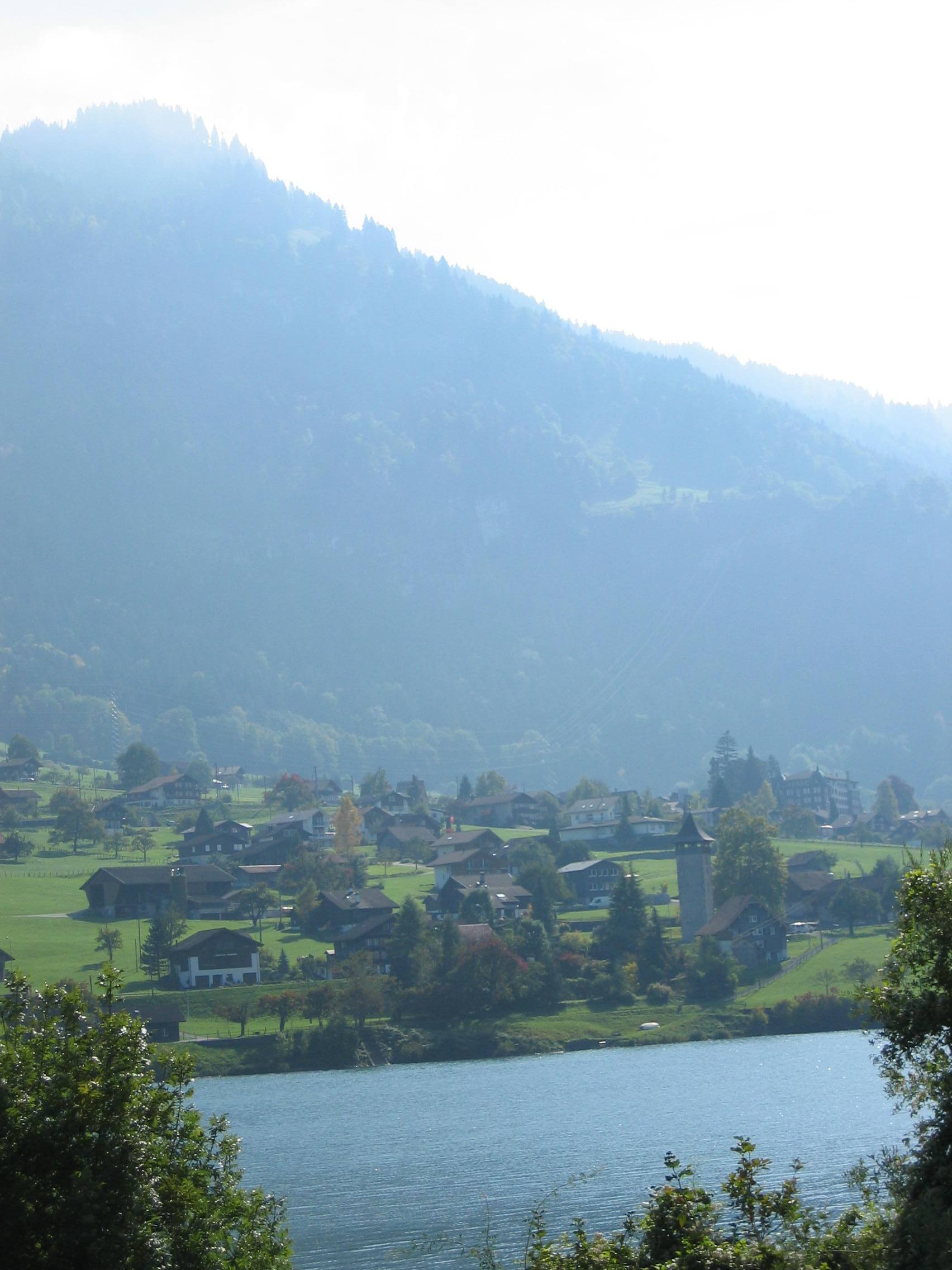 Europe Trip 2005 - Switzerland (Driving into the Alps)