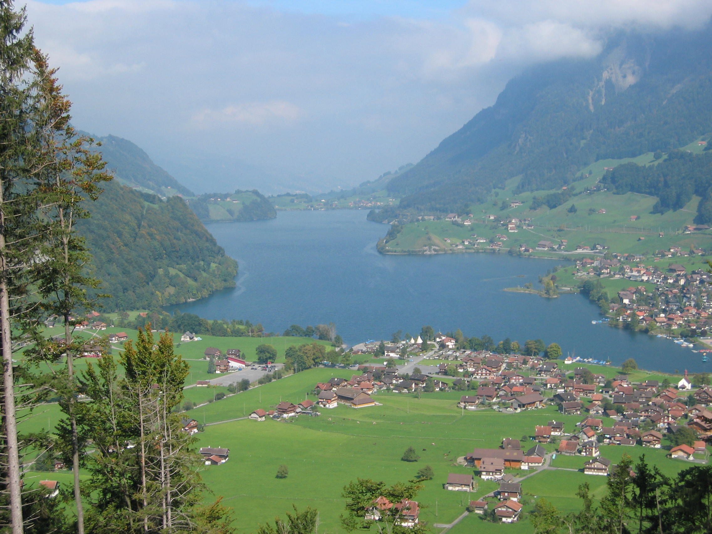 Europe Trip 2005 - Switzerland (Driving into the Alps)