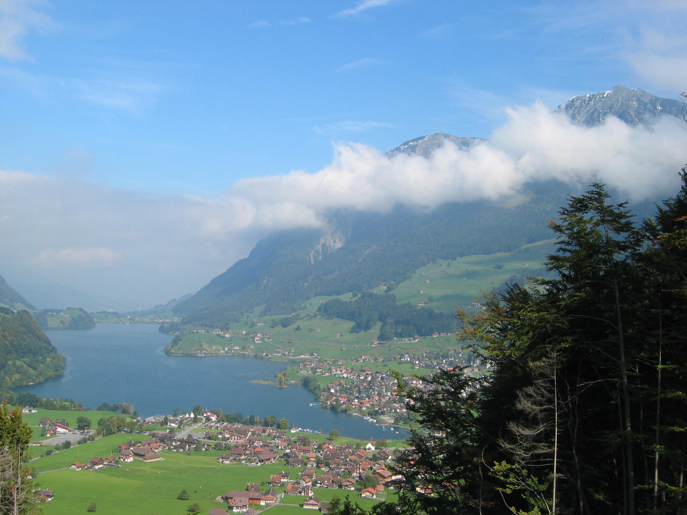 Europe Trip 2005 - Switzerland (Driving into the Alps)