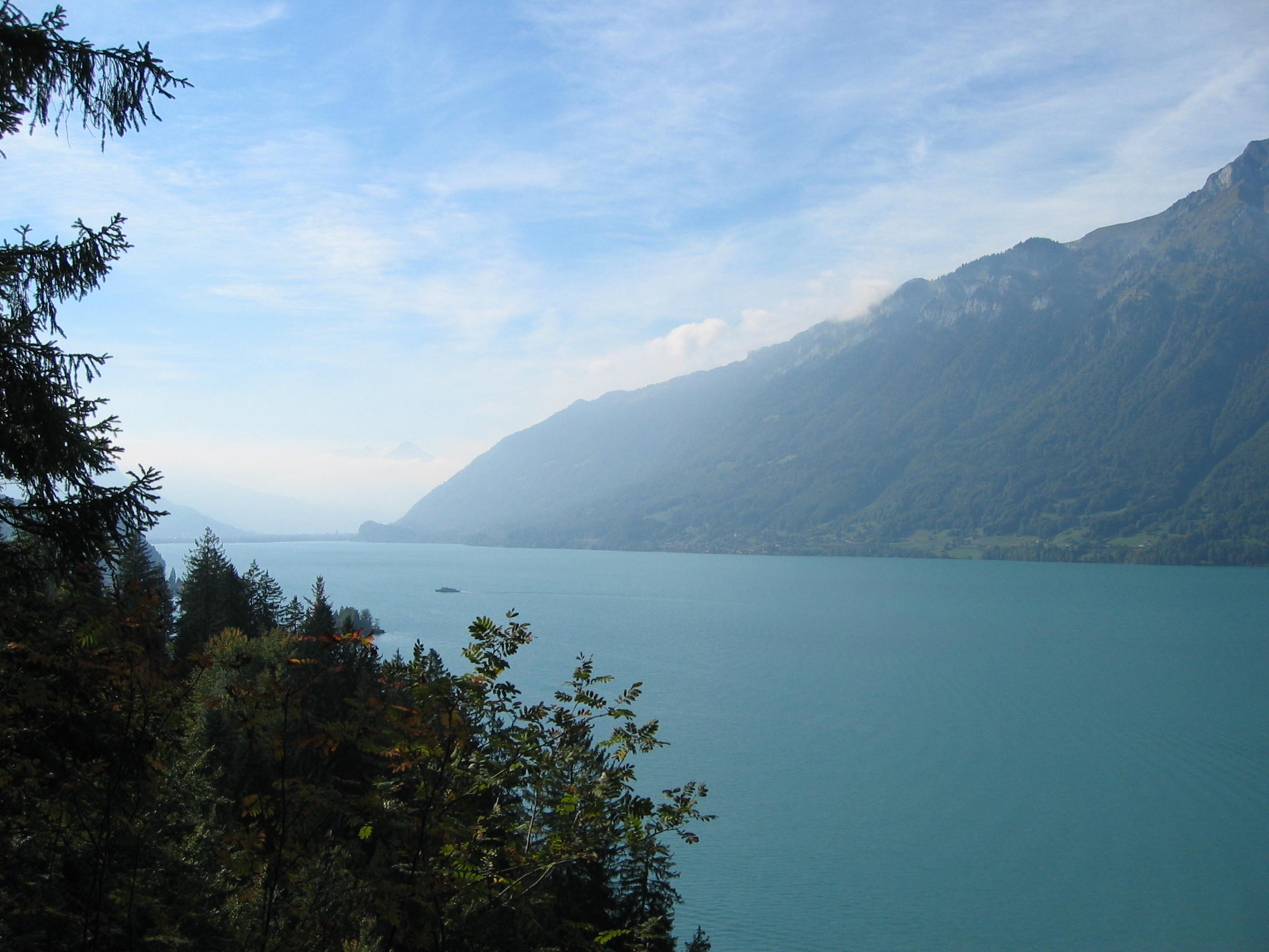 Europe Trip 2005 - Switzerland (Driving into the Alps)