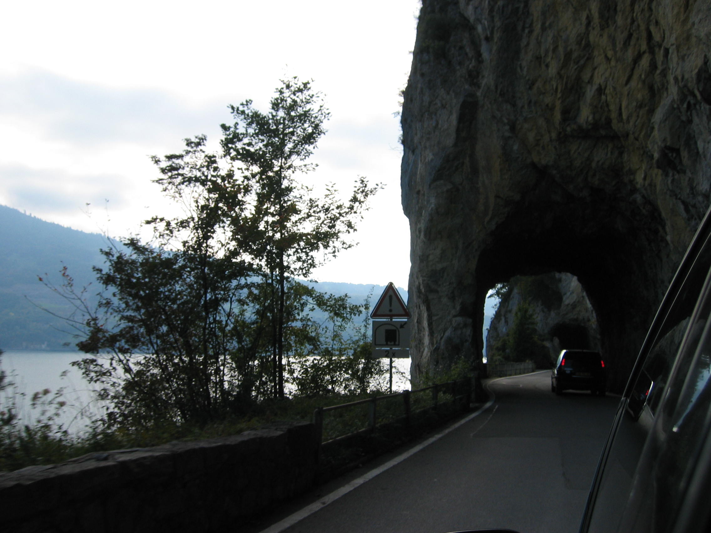 Europe Trip 2005 - Switzerland (Driving into the Alps)