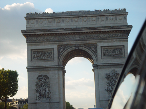 Europe Trip 2005 - France (Paris - Arc de Triomphe, Basilica of the Sacre Coeur, Indian Food)