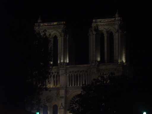 Europe Trip 2005 - France (Paris - The Eiffel Tower at Night, Night Cruise on the River Seine, Drive to Switzerland)