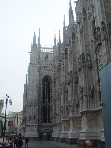Europe Trip 2005 - Italy (Milan - Duomo, Galleria Vittorio Emanuele, Italian Pizza, La Scala, Leonardo's 