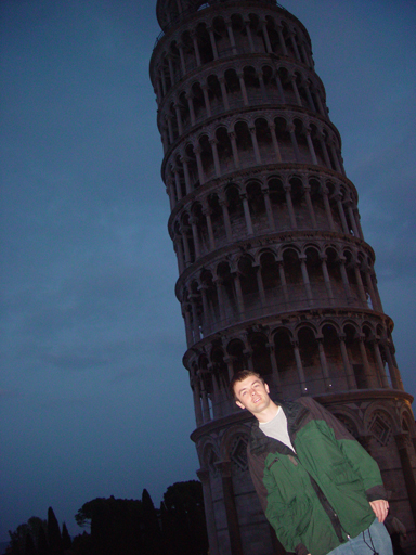 Europe Trip 2005 - Italy (Pistoia - Villa de Fiori, Itallian Pasta, The Leaning Tower of Pisa)