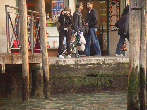 Europe Trip 2005 - Italy (Venice - Pigeons, St Mark's Basilica / Square / Clocktower, Gondola Ride, Gelato)