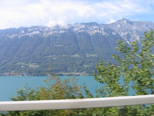 Europe Trip 2005 - Switzerland (Driving into the Alps)