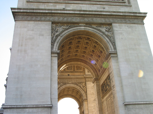 Europe Trip 2005 - France (Paris - Arc de Triomphe, Basilica of the Sacre Coeur, Indian Food)