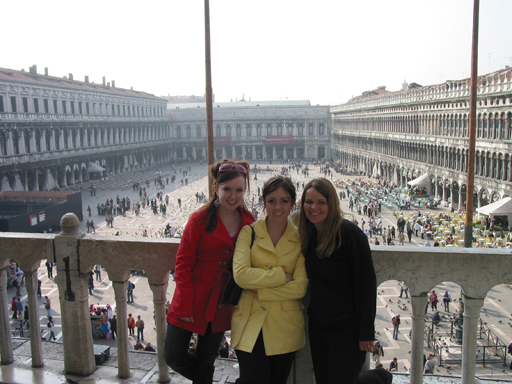 Europe Trip 2005 - Italy (Venice - Pigeons, St Mark's Basilica / Square / Clocktower, Gondola Ride, Gelato)