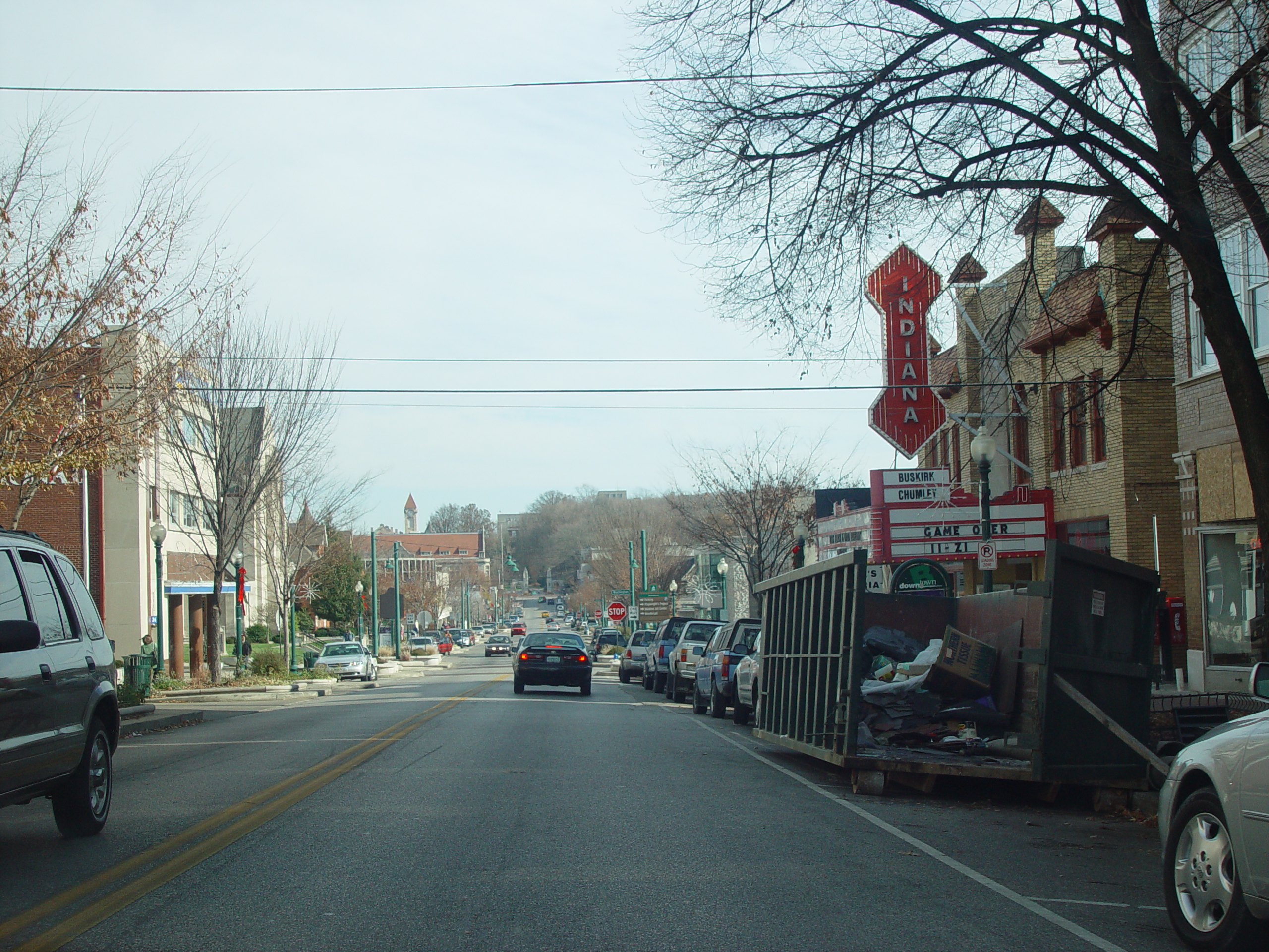 Trip to Bloomington, Indiana to see Vanessa in Macbeth