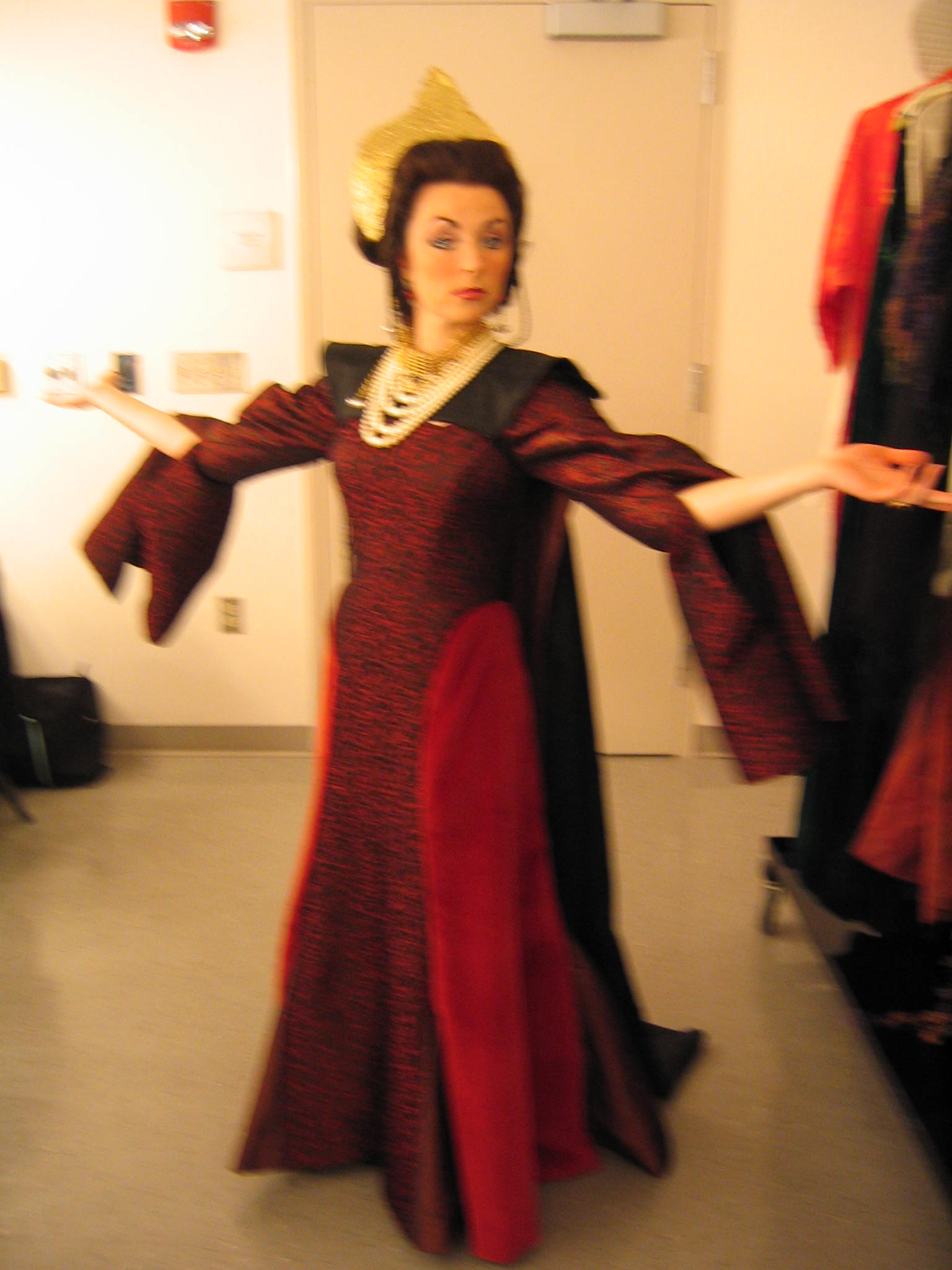 Trip to Bloomington, Indiana to see Vanessa in Macbeth