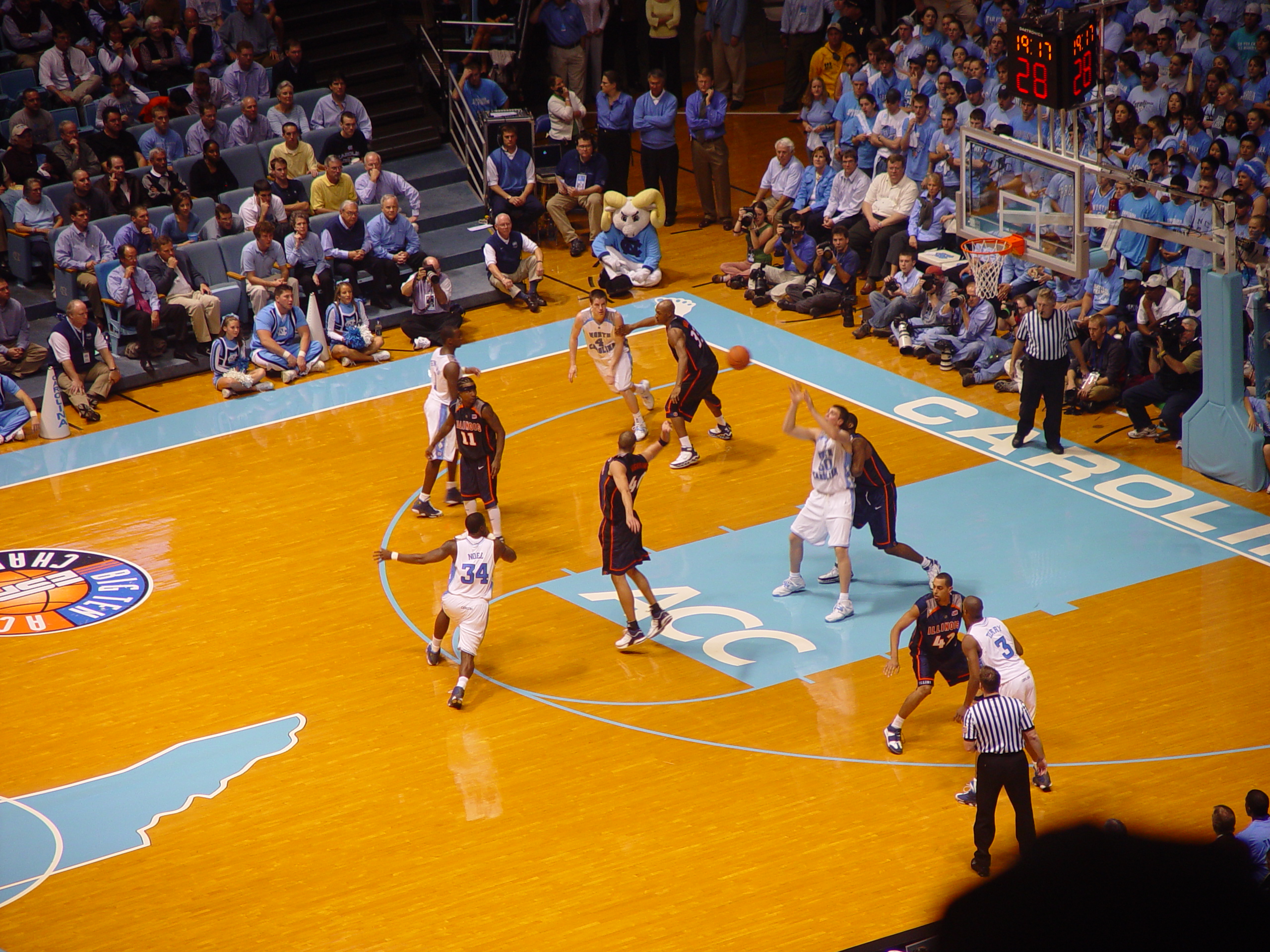 IBM Business Trip - Raleigh, North Carolina - Tar Heels Game vs. Illinois