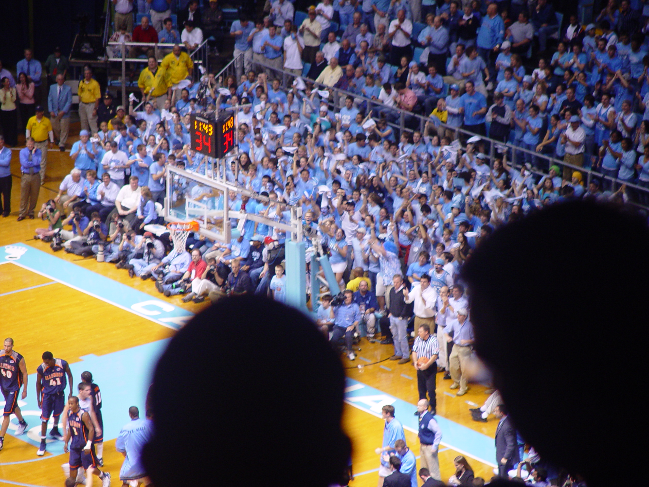 IBM Business Trip - Raleigh, North Carolina - Tar Heels Game vs. Illinois