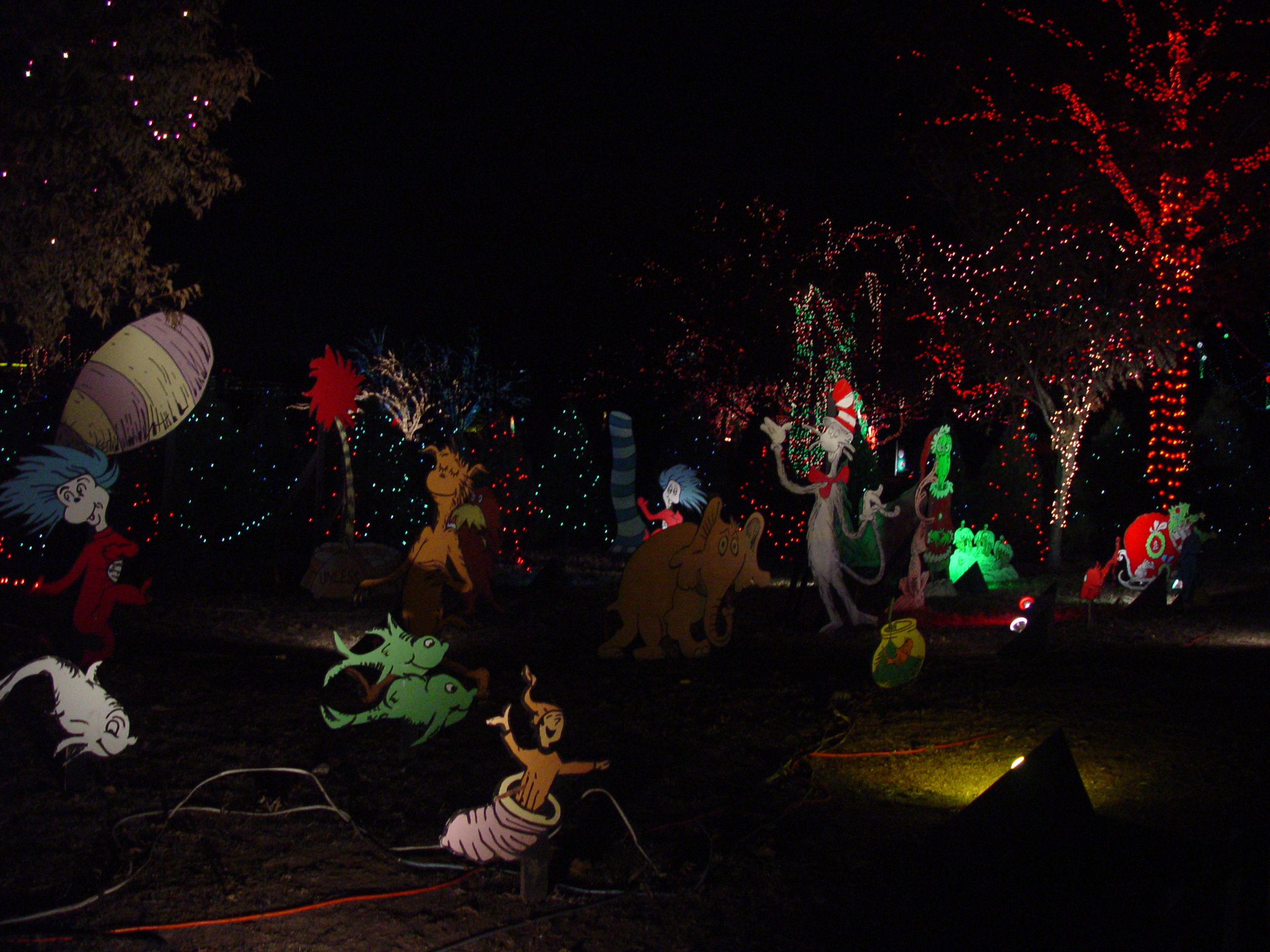 Christmas 2005 - Austin Trail of Lights, Making Cotton Candy