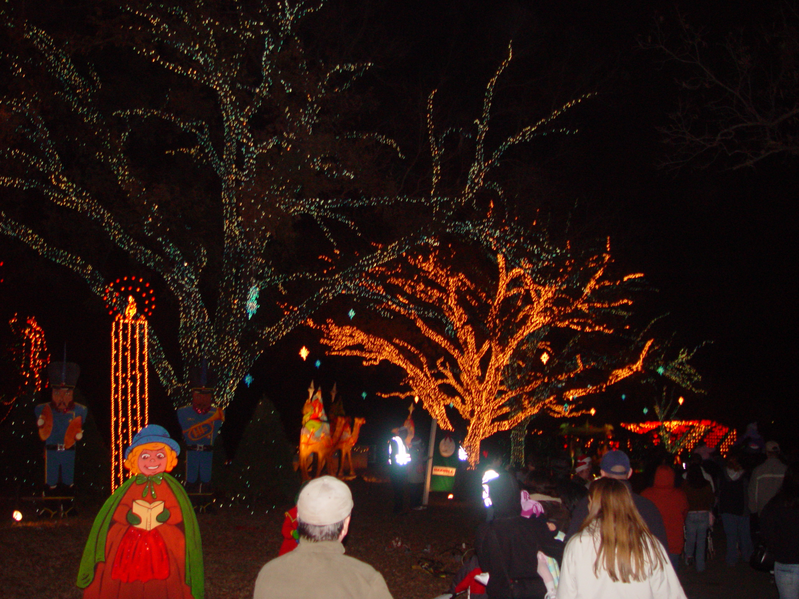 Christmas 2005 - Austin Trail of Lights, Making Cotton Candy