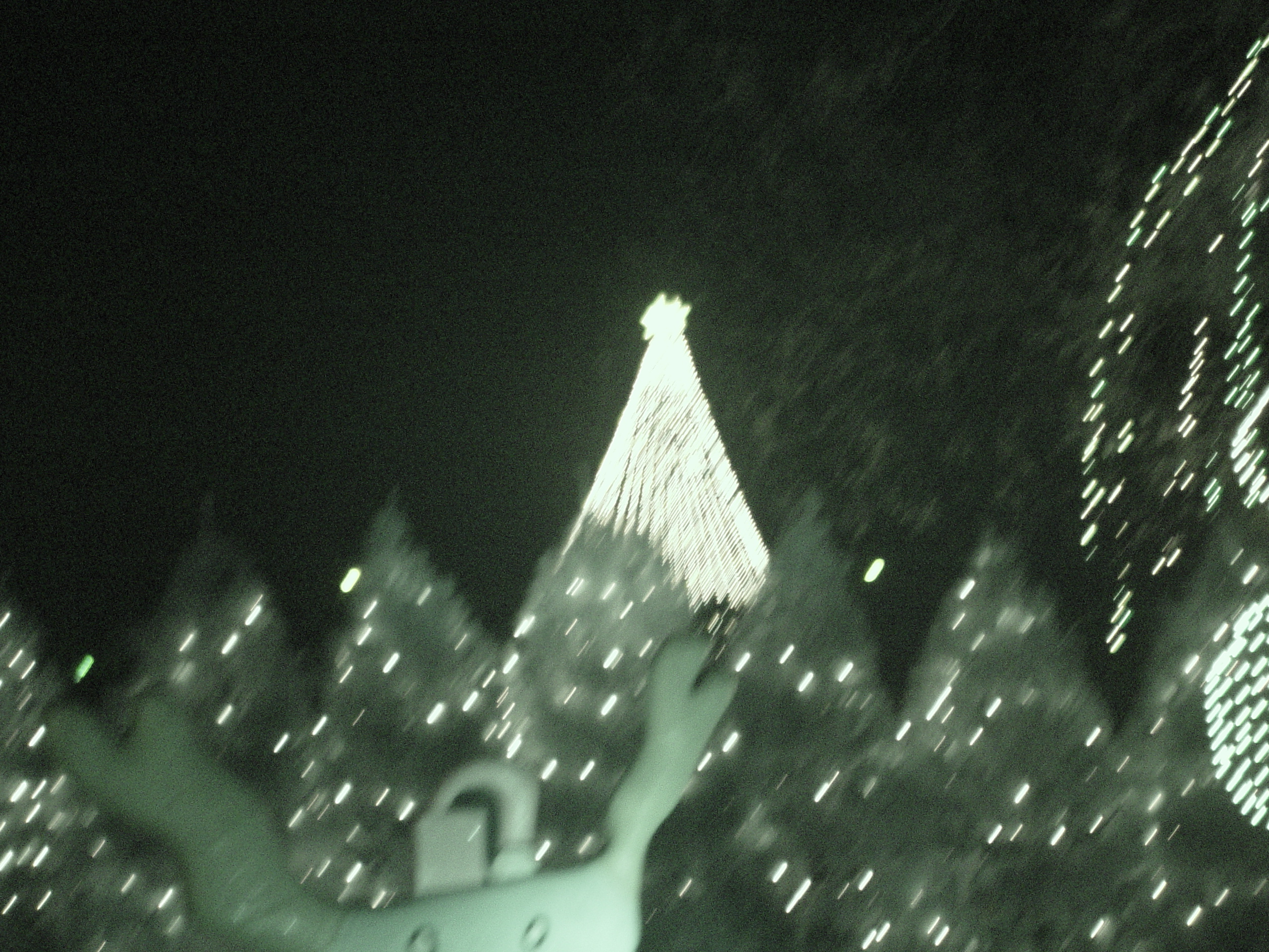 Christmas 2005 - Austin Trail of Lights, Making Cotton Candy