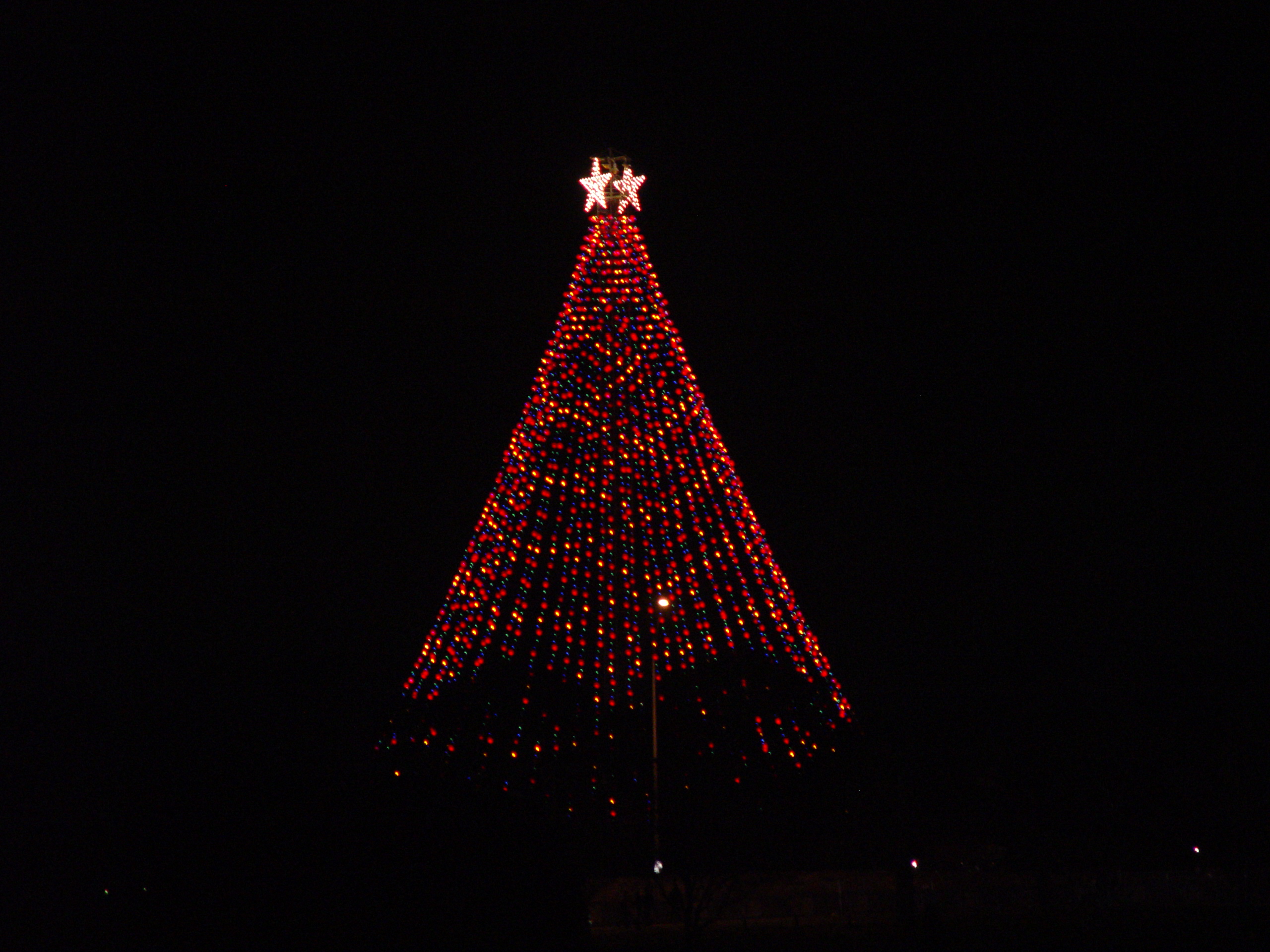 Christmas 2005 - Austin Trail of Lights, Making Cotton Candy