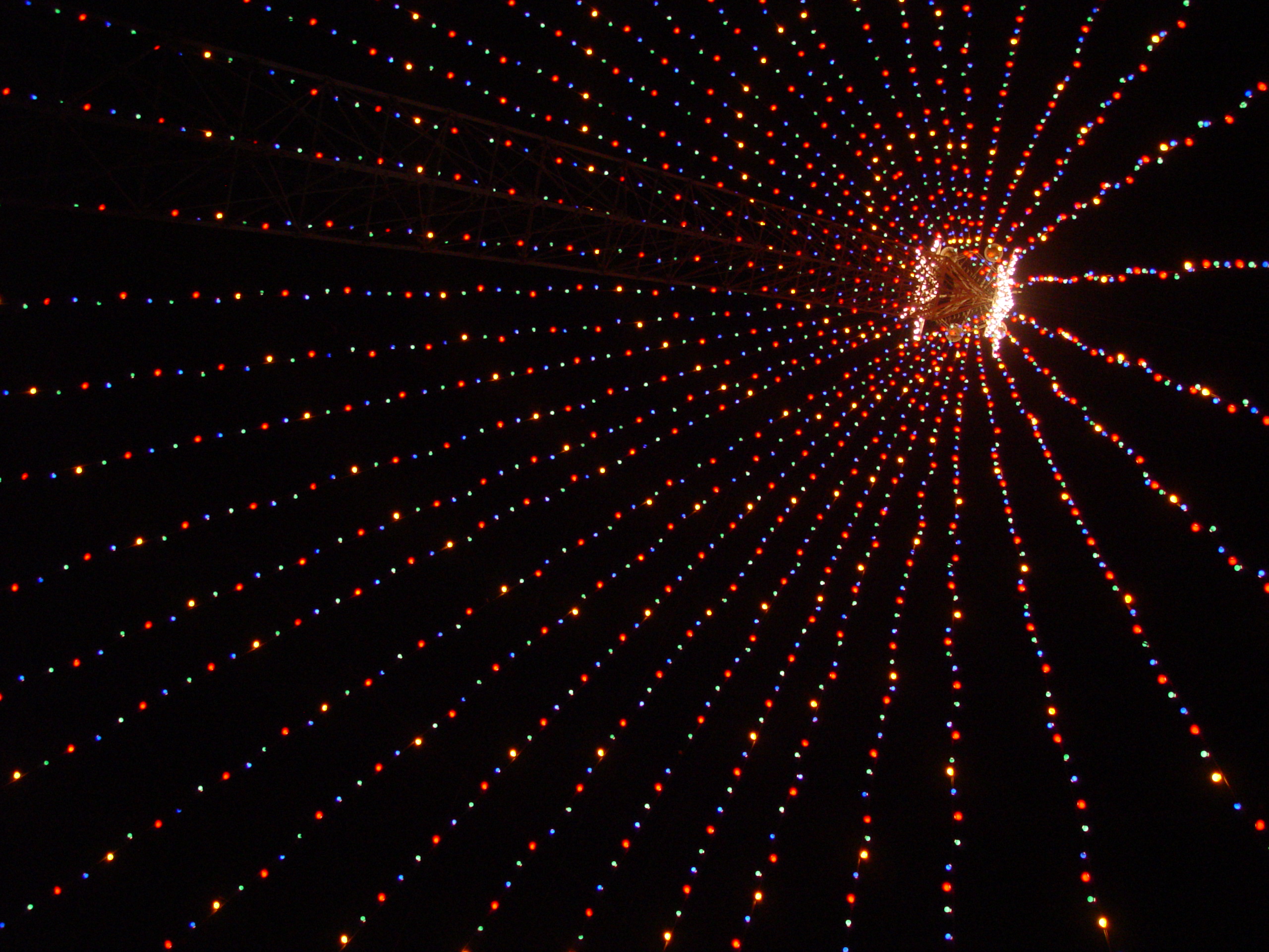 Christmas 2005 - Austin Trail of Lights, Making Cotton Candy
