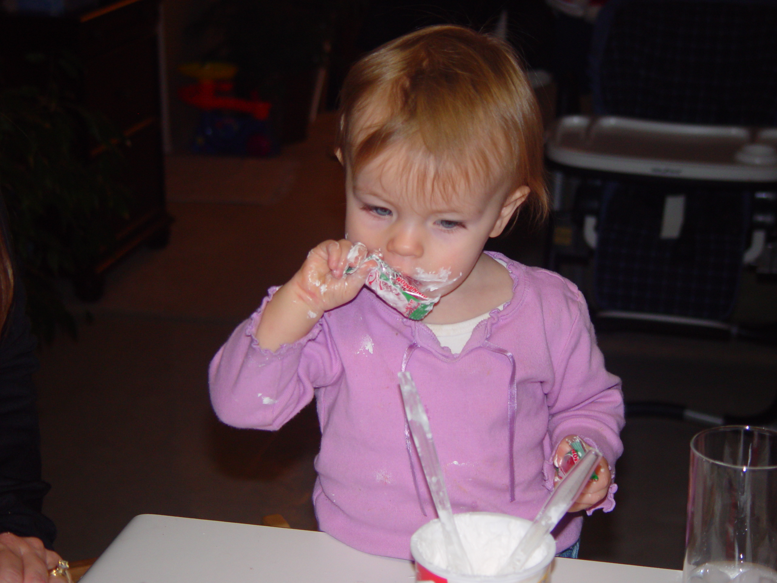 Christmas 2005 - Gingerbread Houses, Blue Bonnet Cafe, Santa's Make-Shift Sleigh