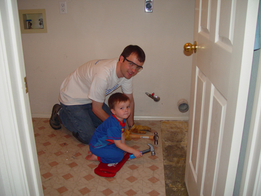 Tiling Our Laundry Room, Chuck E. Cheese's