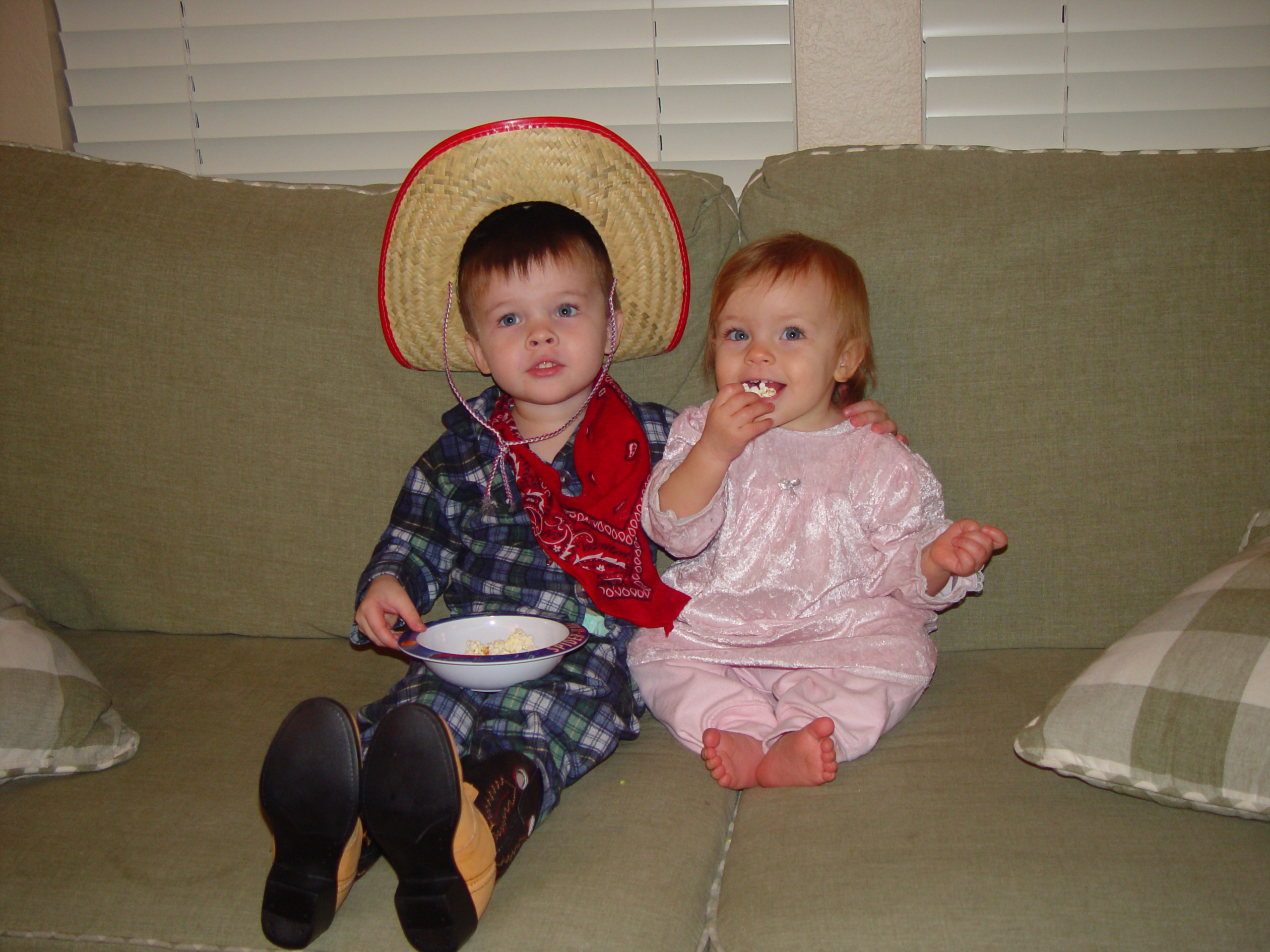 Zack & Ava - Bikeride, Cowboy, Elf, Playing in the Tub, Sunglasses & Scarf