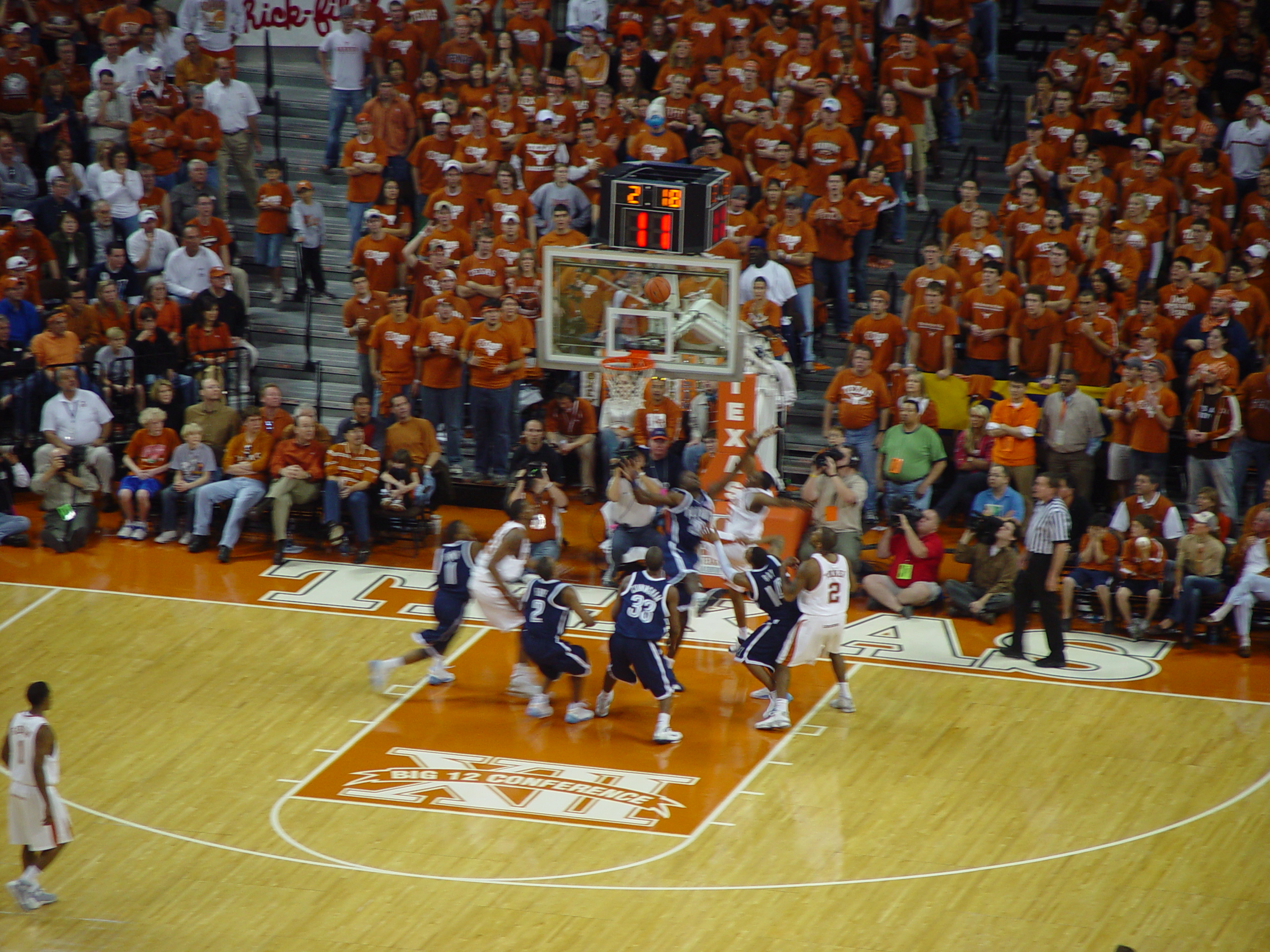 Longhorn Basketball - #9 Texas defeats #3 Villanova