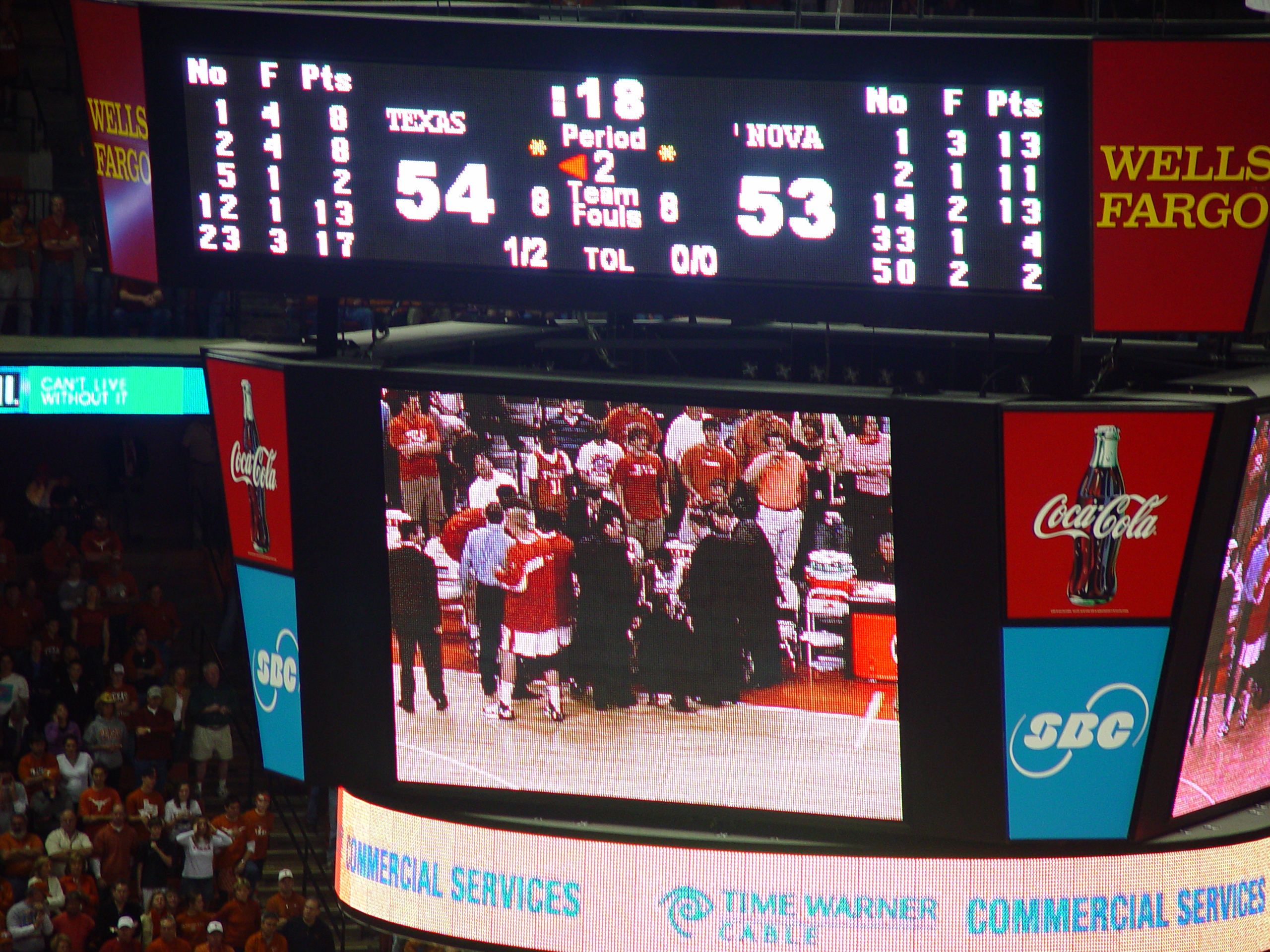 Longhorn Basketball - #9 Texas defeats #3 Villanova