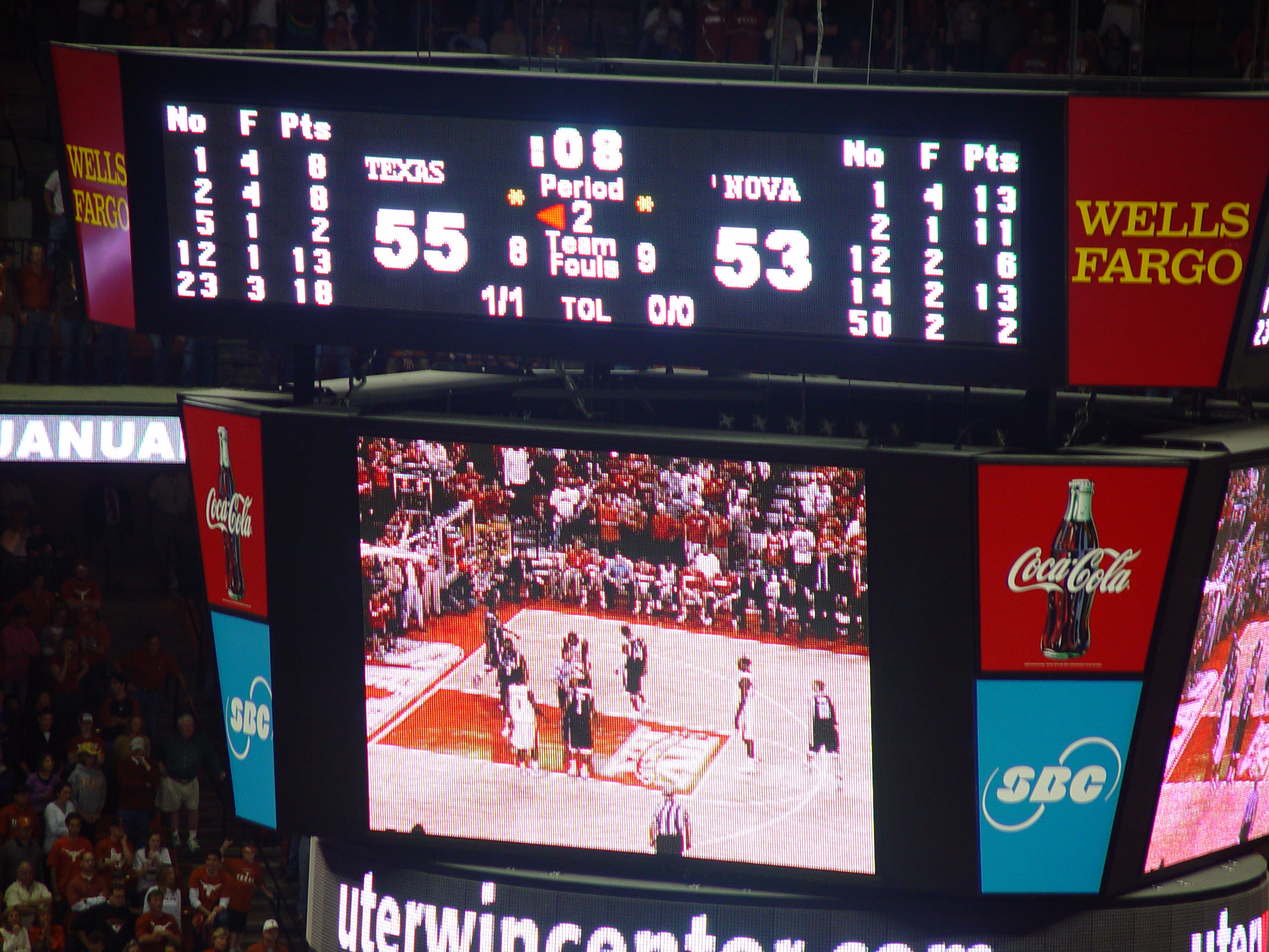Longhorn Basketball - #9 Texas defeats #3 Villanova