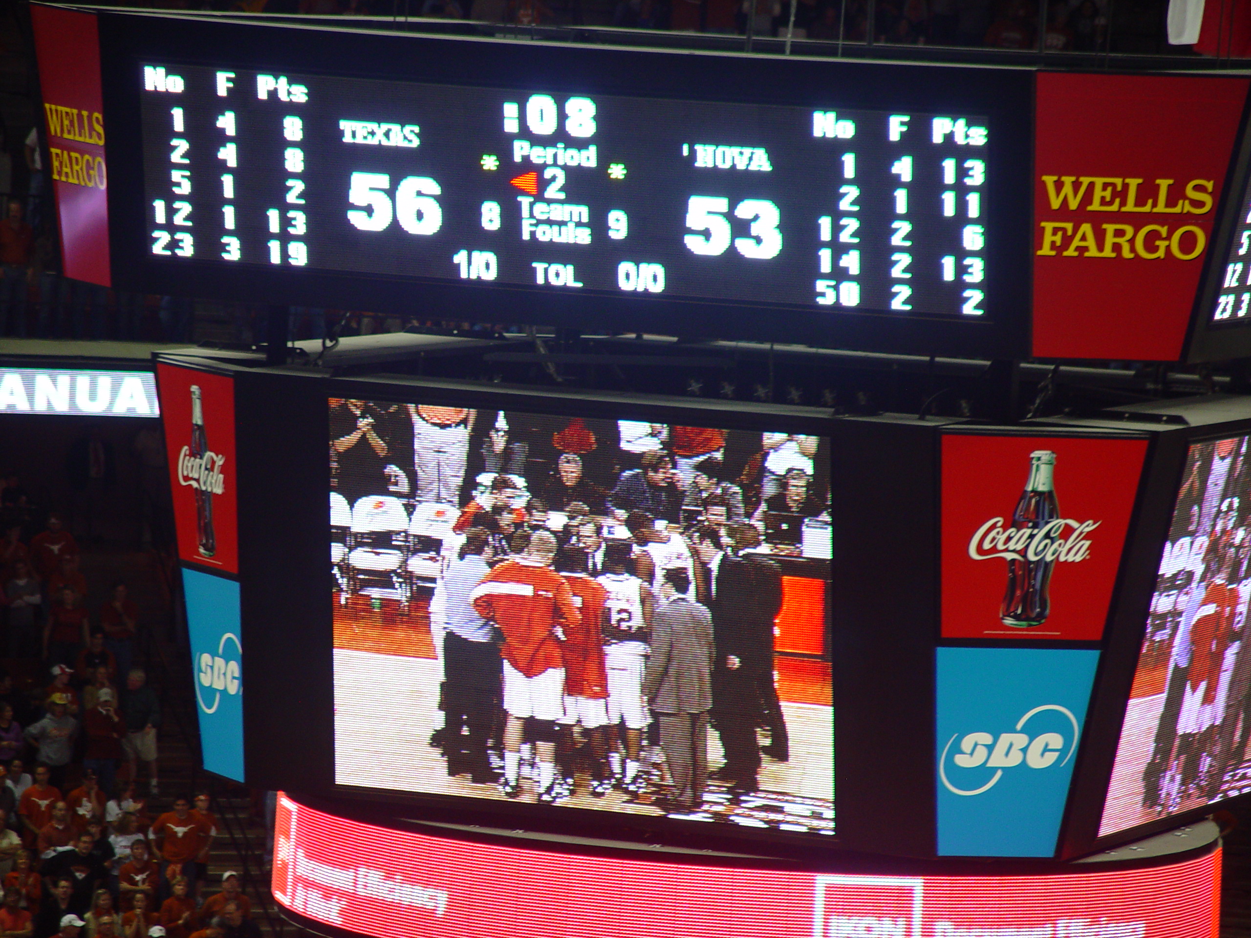 Longhorn Basketball - #9 Texas defeats #3 Villanova
