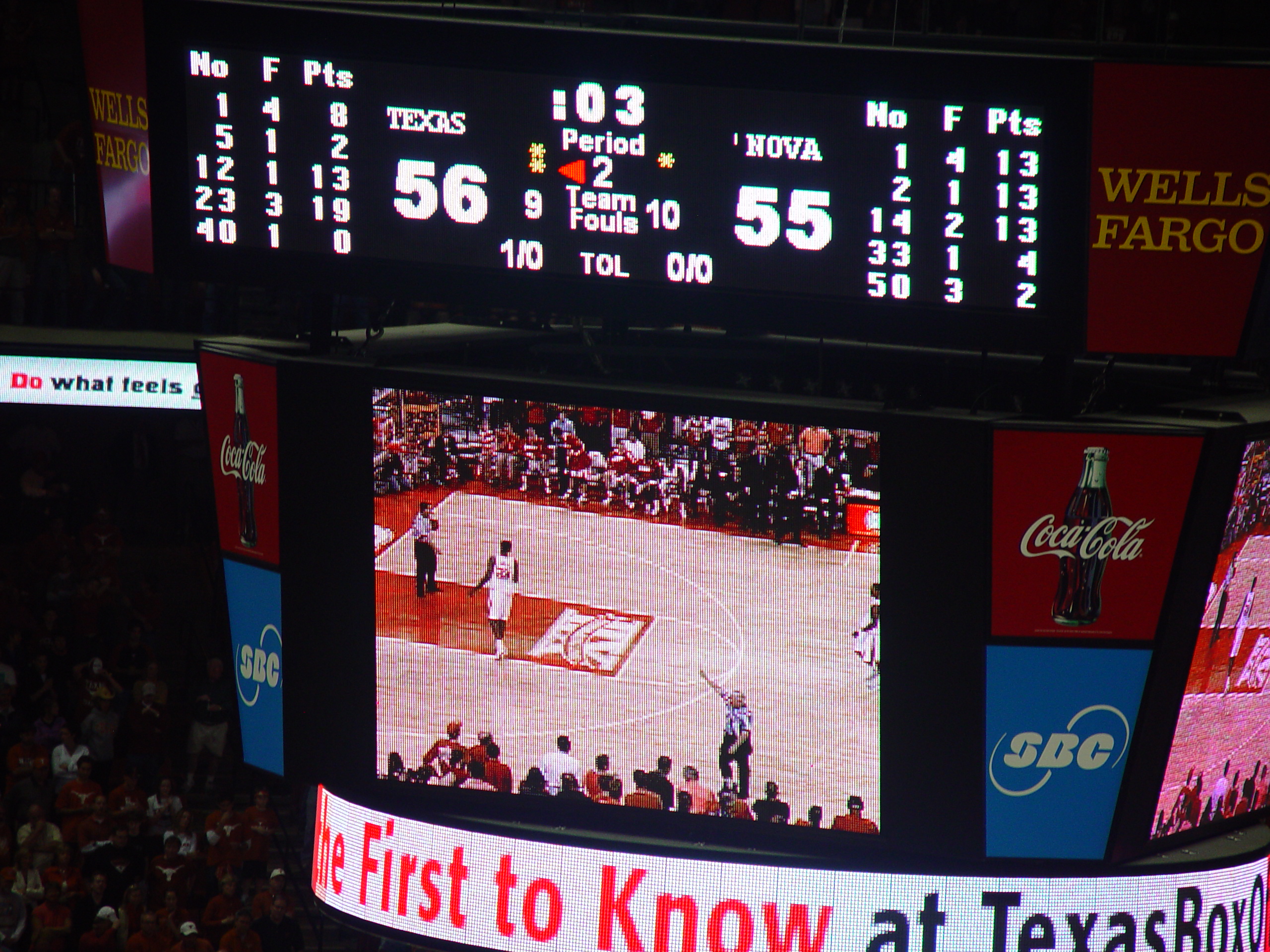 Longhorn Basketball - #9 Texas defeats #3 Villanova