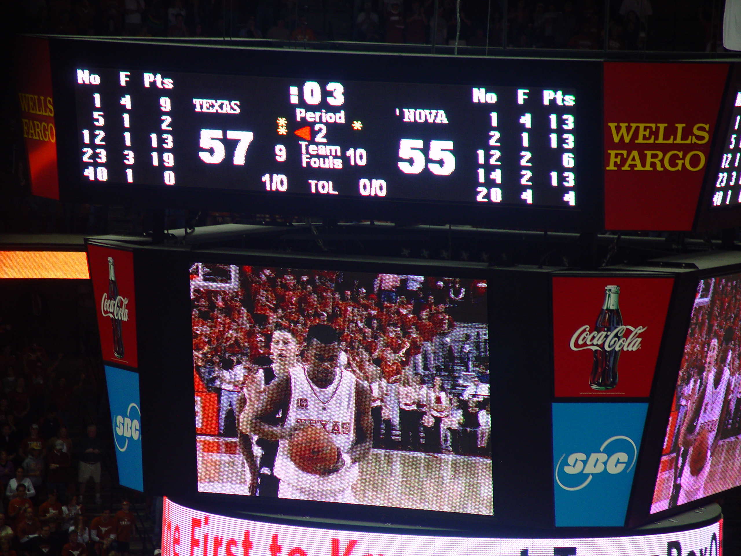 Longhorn Basketball - #9 Texas defeats #3 Villanova
