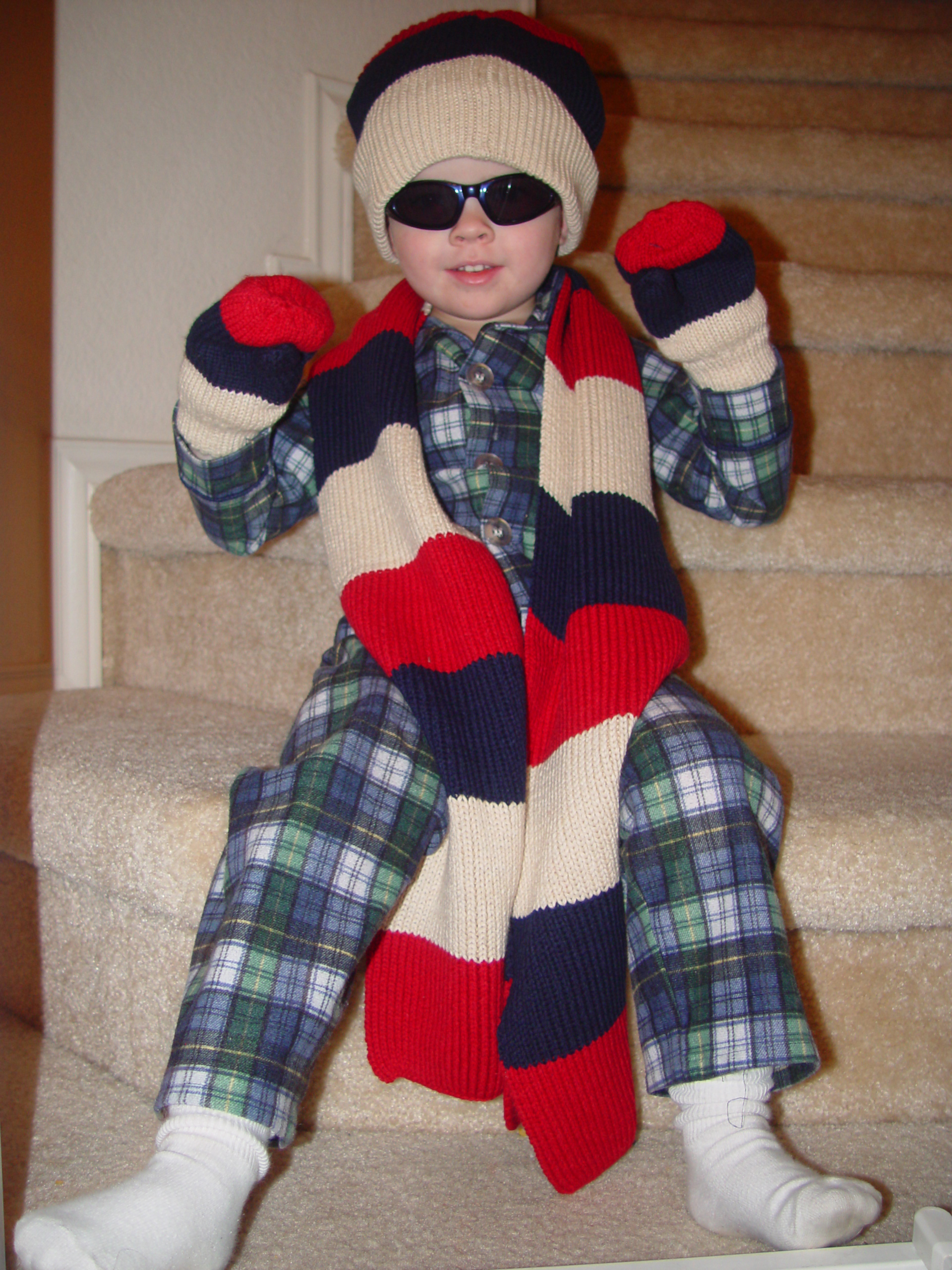 Zack & Ava - Bikeride, Cowboy, Elf, Playing in the Tub, Sunglasses & Scarf