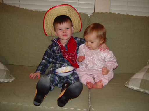 Zack & Ava - Bikeride, Cowboy, Elf, Playing in the Tub, Sunglasses & Scarf