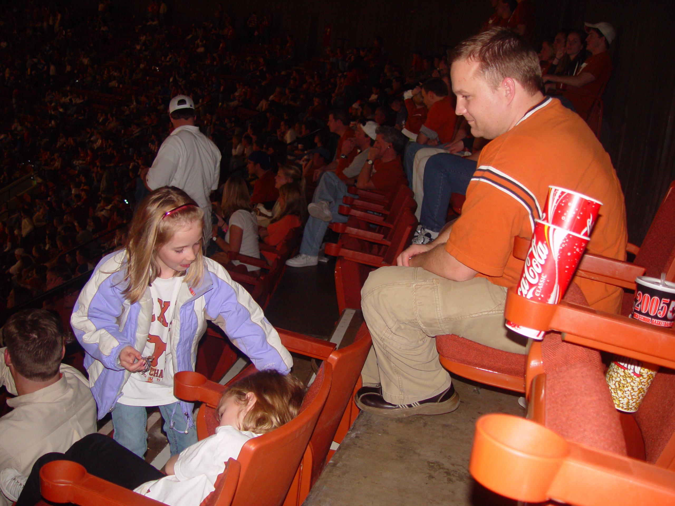 Austin Ice Bats, Longhorn Basketball - #7 Texas destroys #16 Kansas by 25