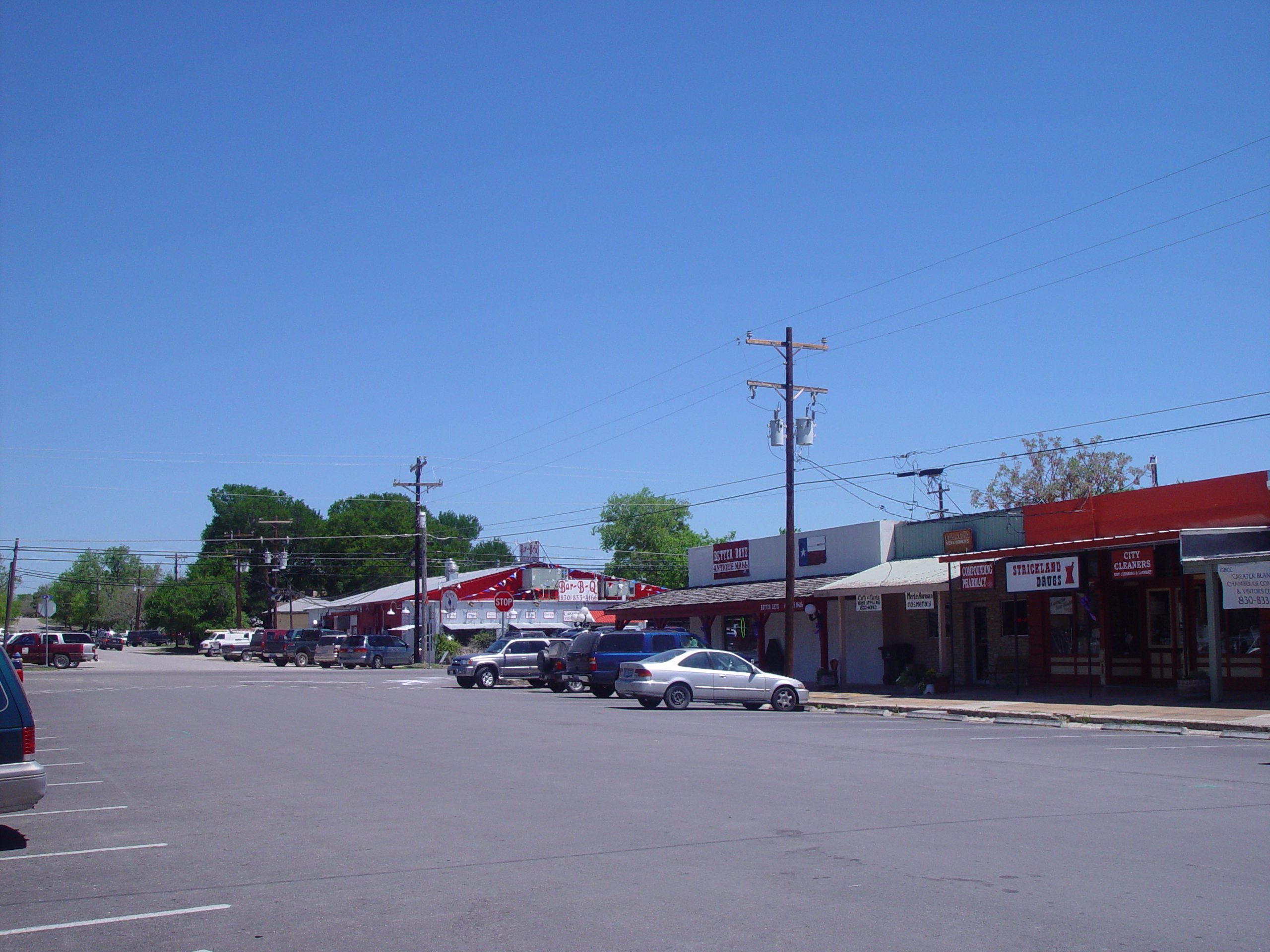 Bluebonnets, Climbing Enchanted Rock, Cooper's Old Time Pit Bar-B-Que (Home of the Big Chop)