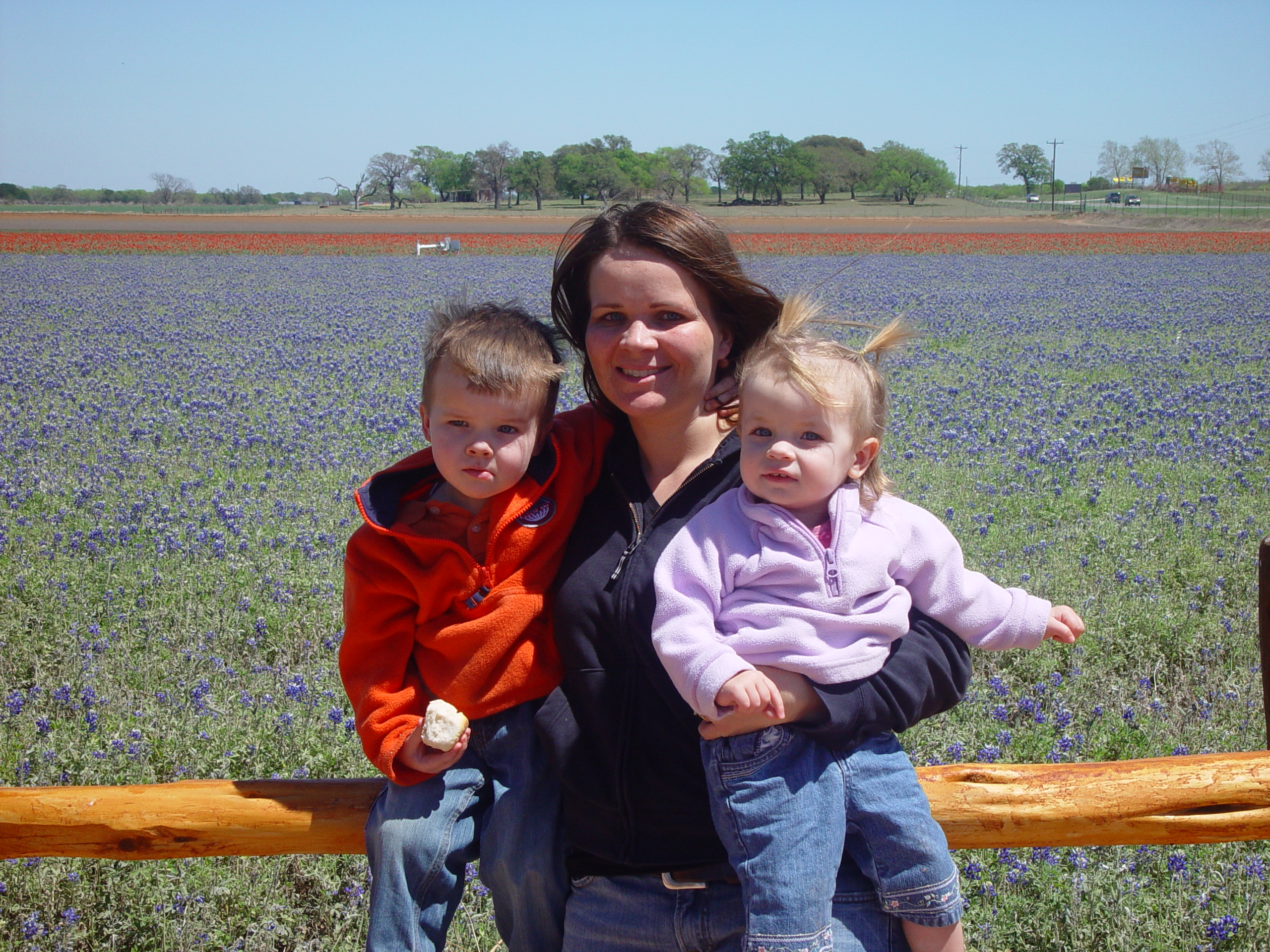 Bluebonnets, Climbing Enchanted Rock, Cooper's Old Time Pit Bar-B-Que (Home of the Big Chop)