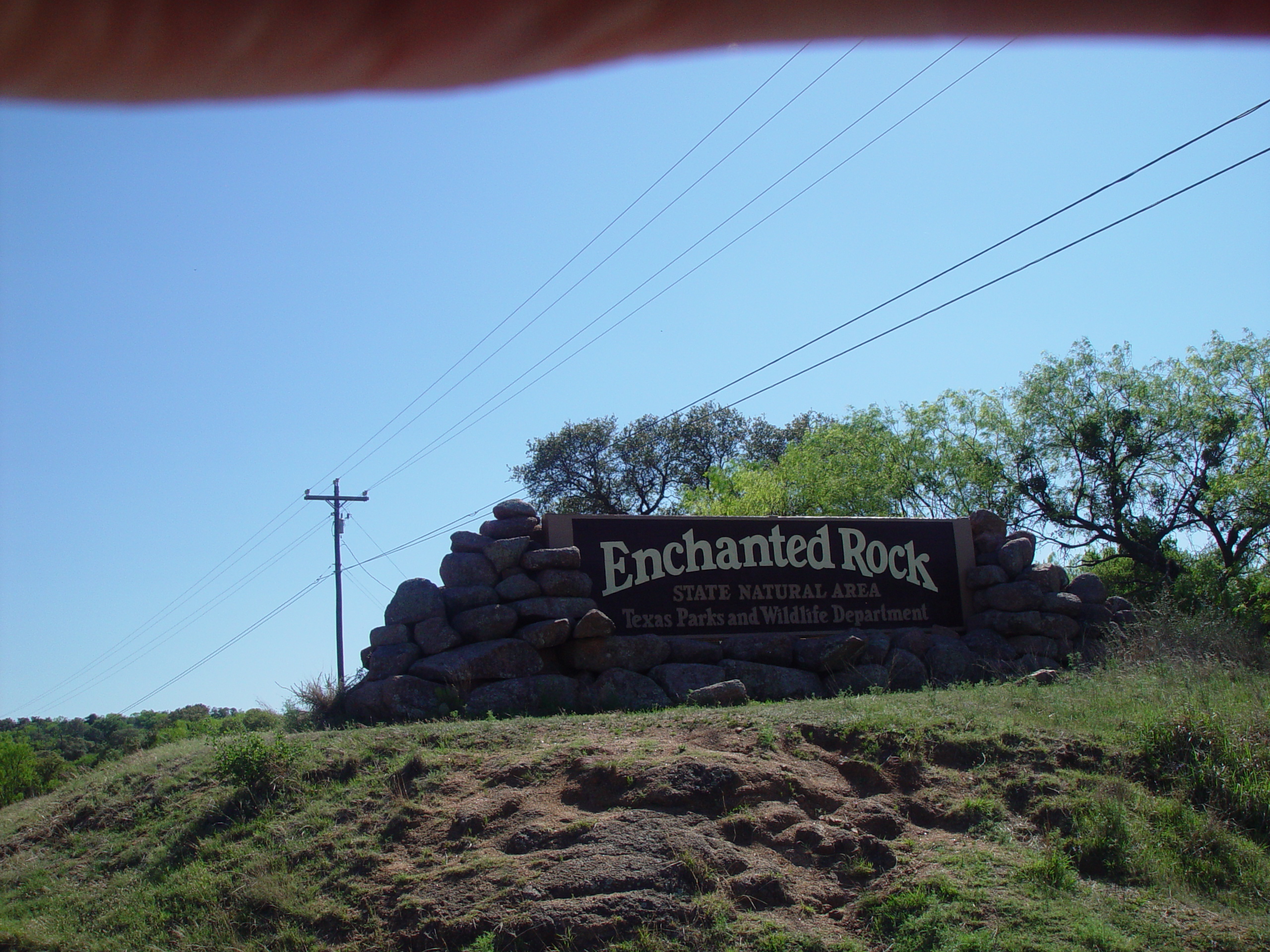 Bluebonnets, Climbing Enchanted Rock, Cooper's Old Time Pit Bar-B-Que (Home of the Big Chop)