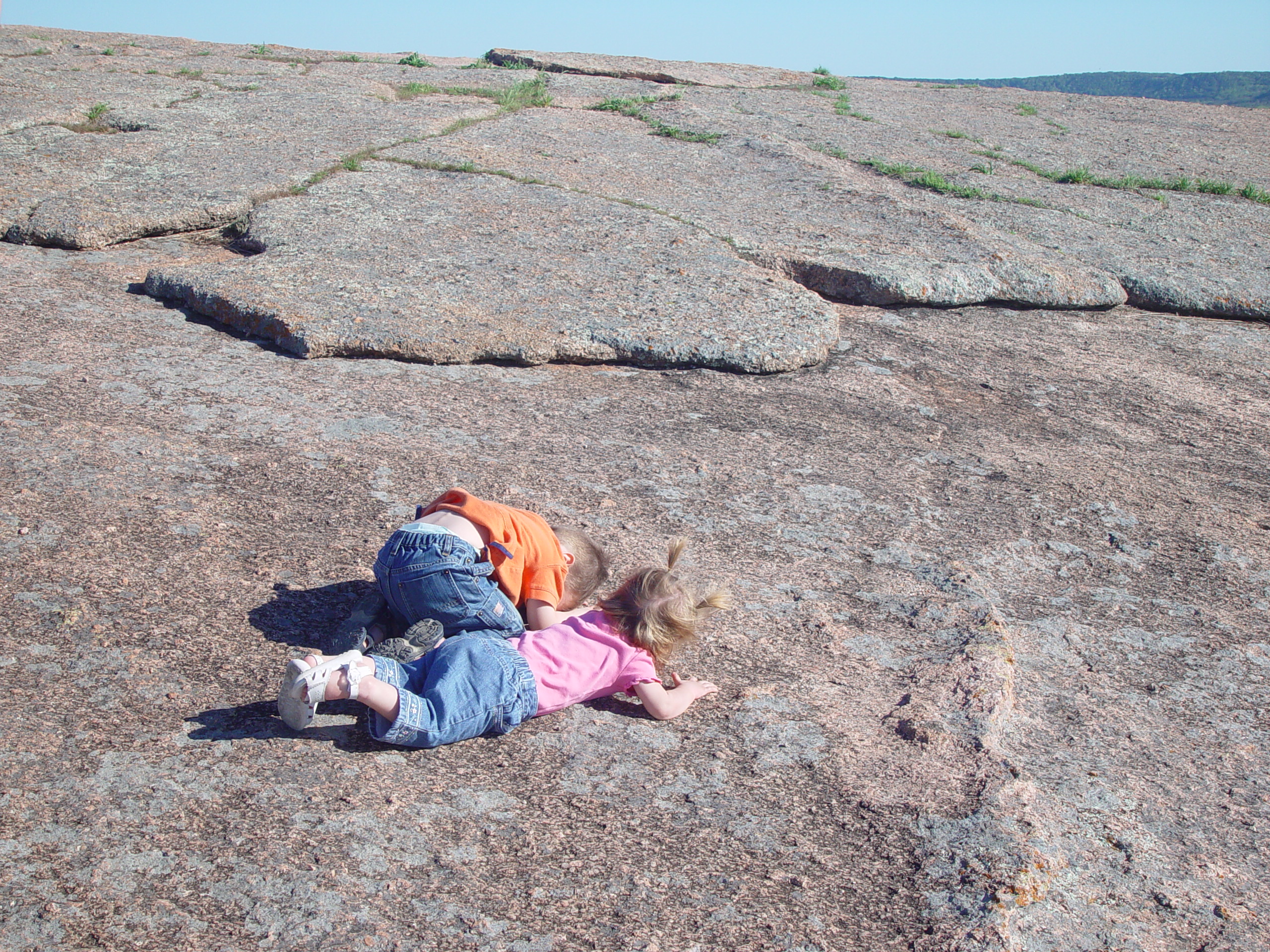 Bluebonnets, Climbing Enchanted Rock, Cooper's Old Time Pit Bar-B-Que (Home of the Big Chop)