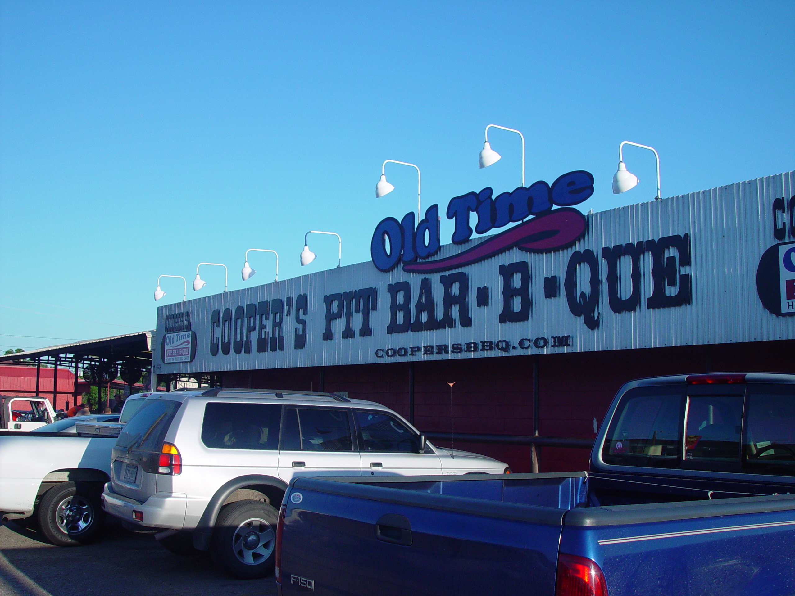 Bluebonnets, Climbing Enchanted Rock, Cooper's Old Time Pit Bar-B-Que (Home of the Big Chop)