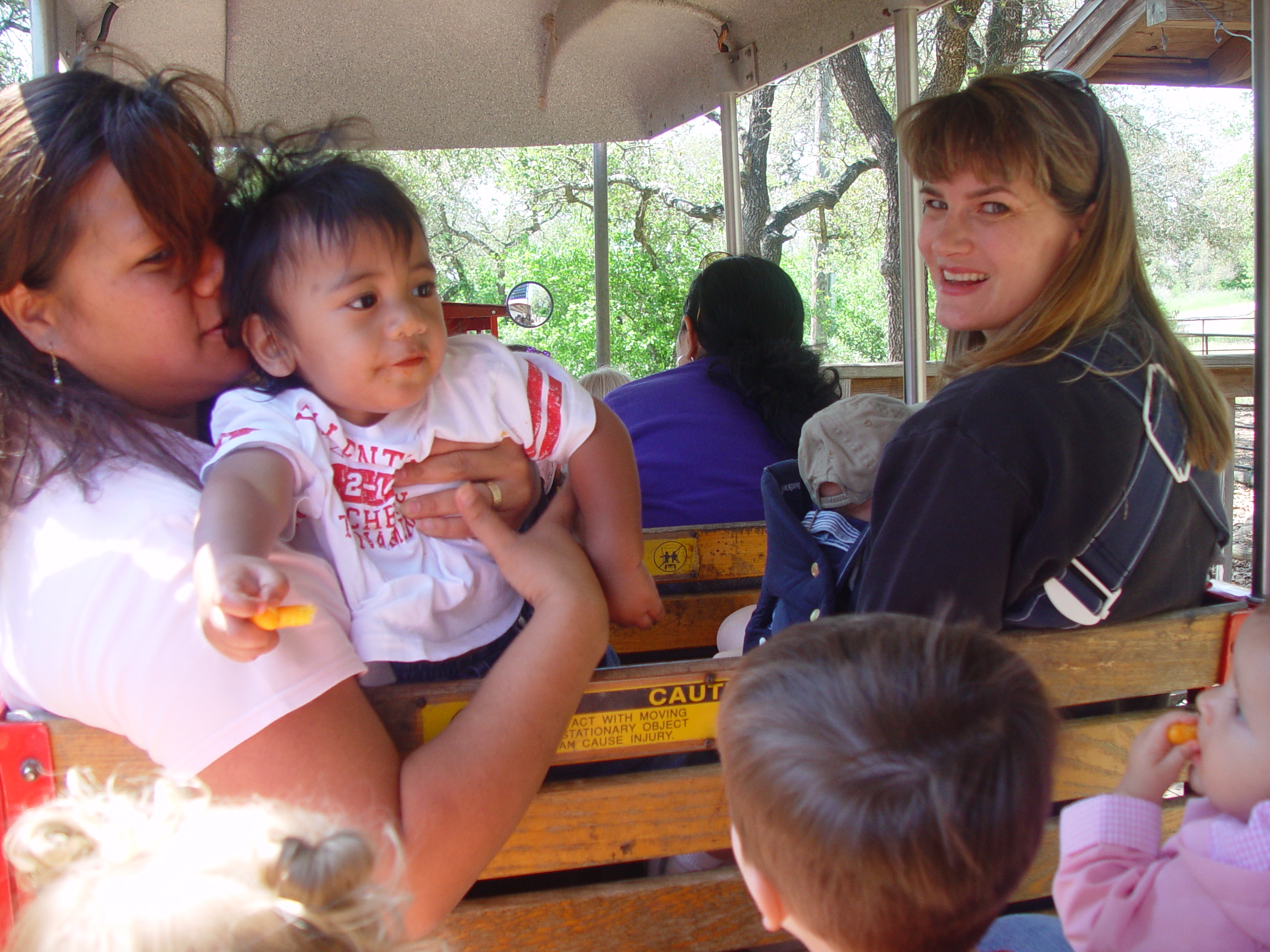 Texas Hailstorm, Playgroup at the Austin Zoo, Jen's Birthday