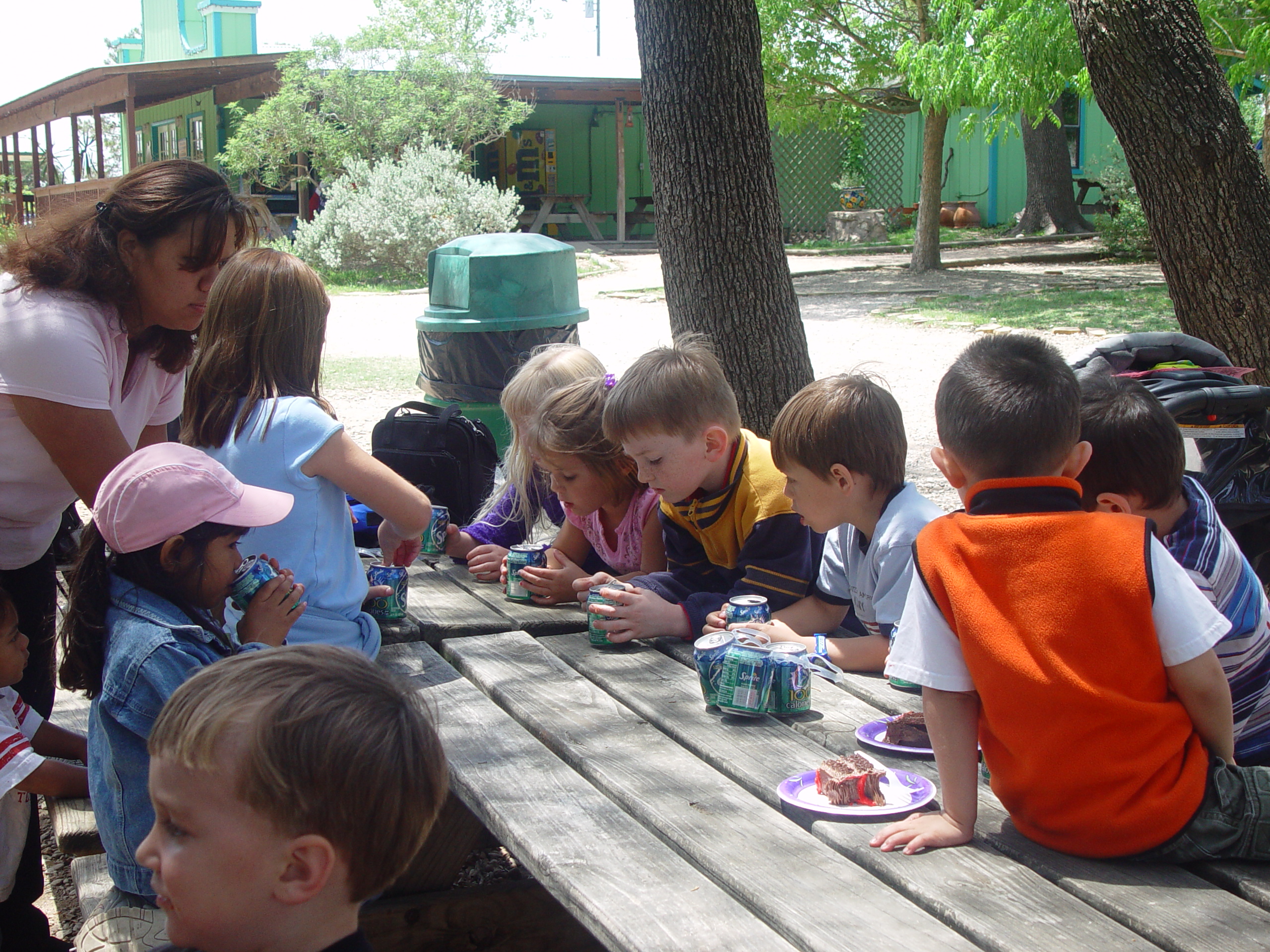 Texas Hailstorm, Playgroup at the Austin Zoo, Jen's Birthday