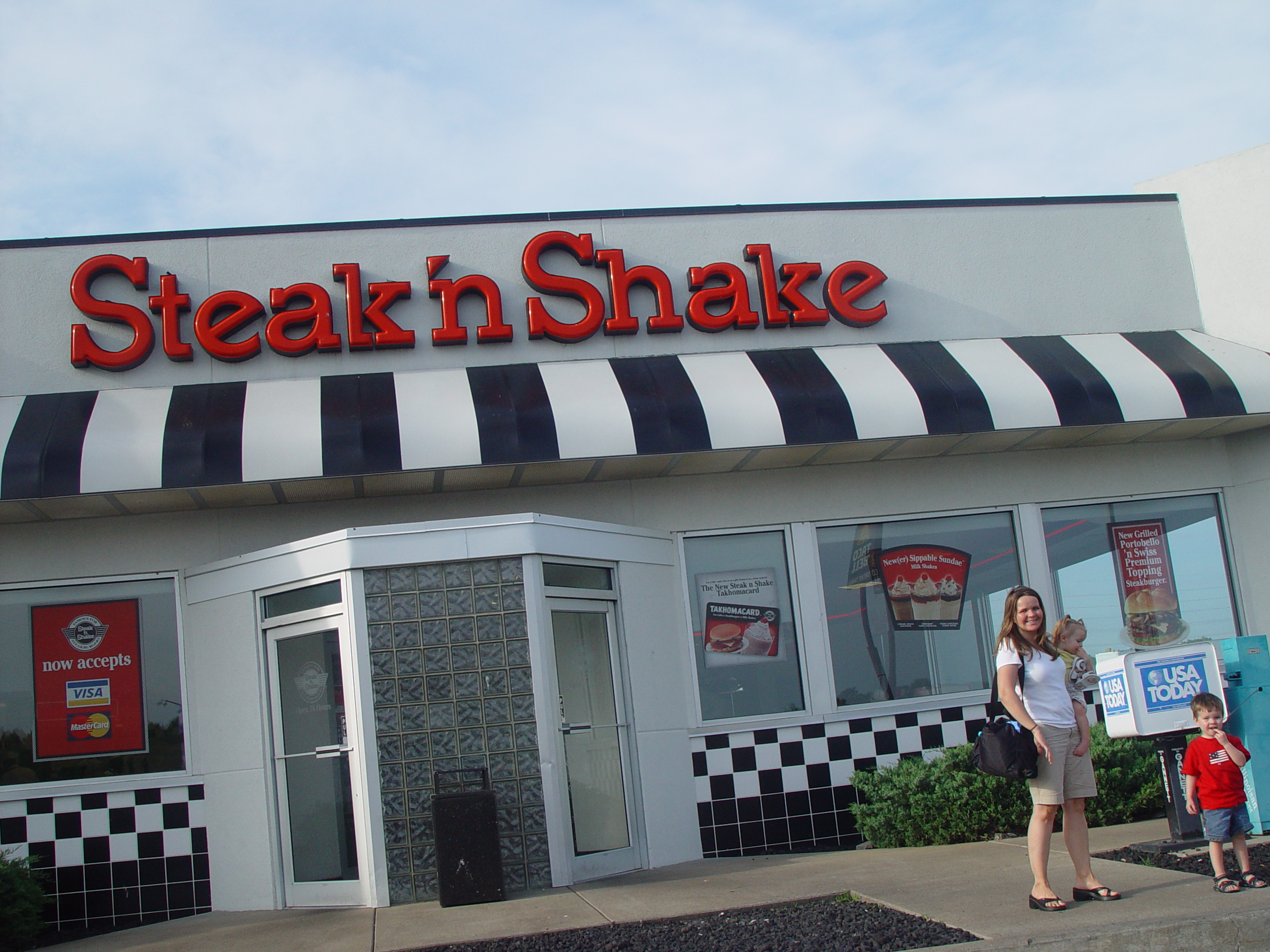 Indiana Trip - Arkansas, Missiouri, Illinois - Steak 'N Shake