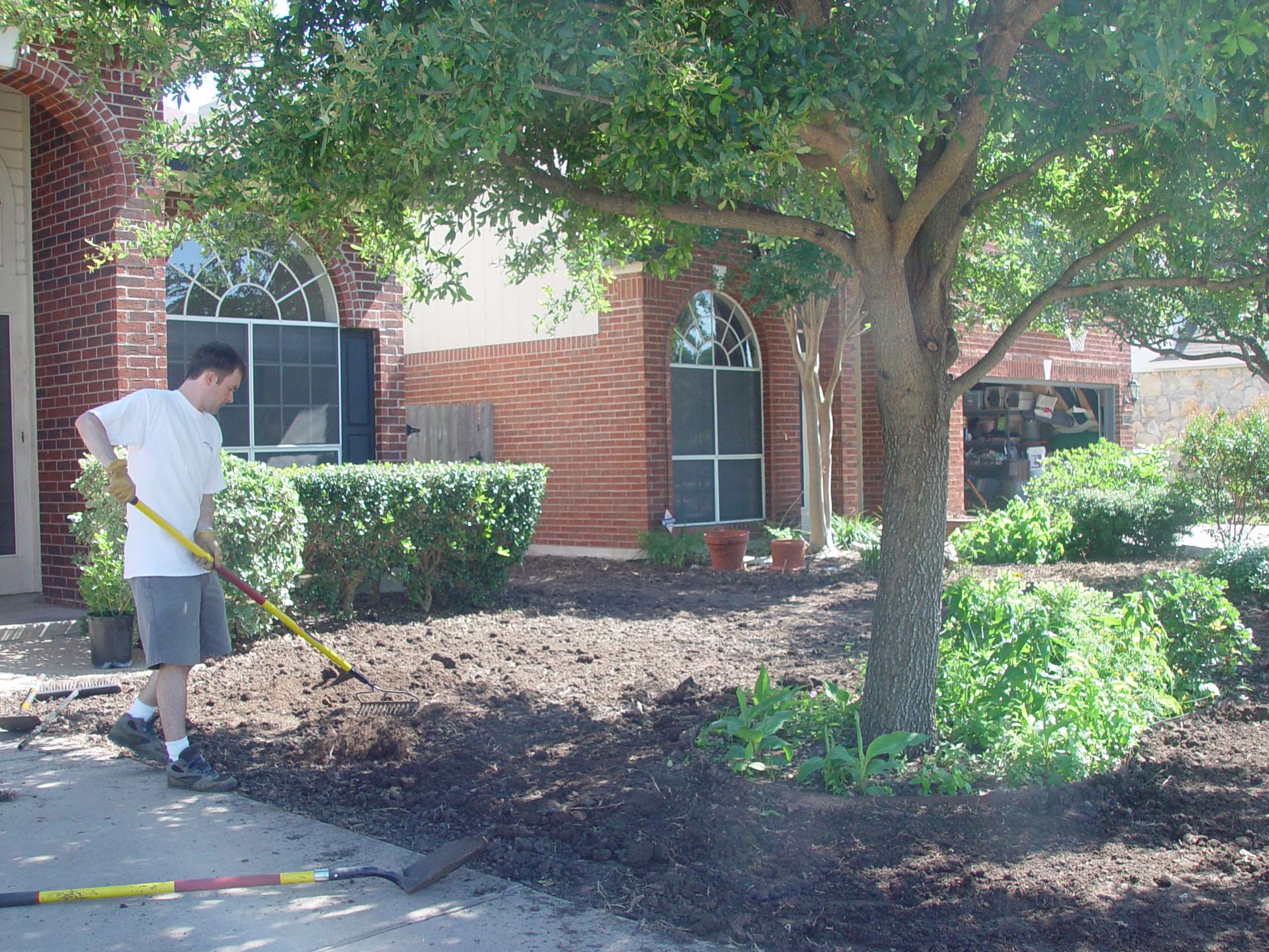 Fixing the Fence & Laying New St. Augustine Sod