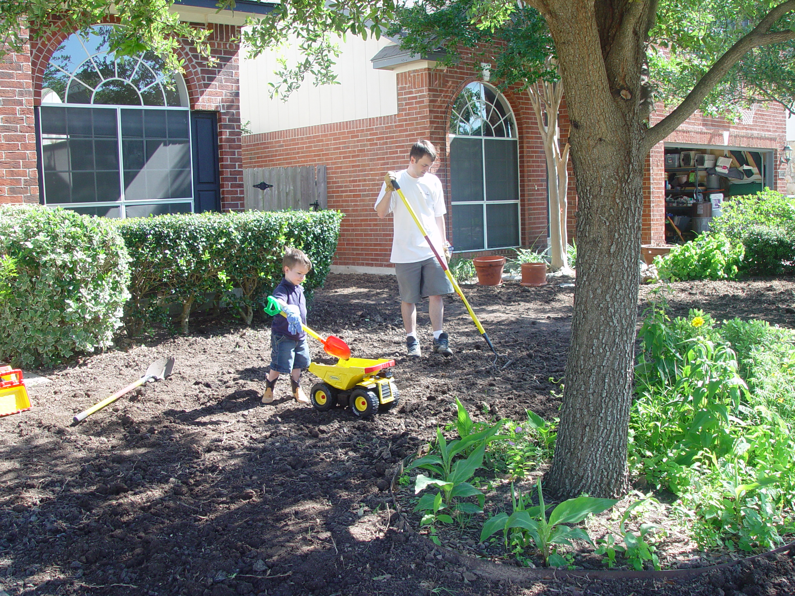 Fixing the Fence & Laying New St. Augustine Sod