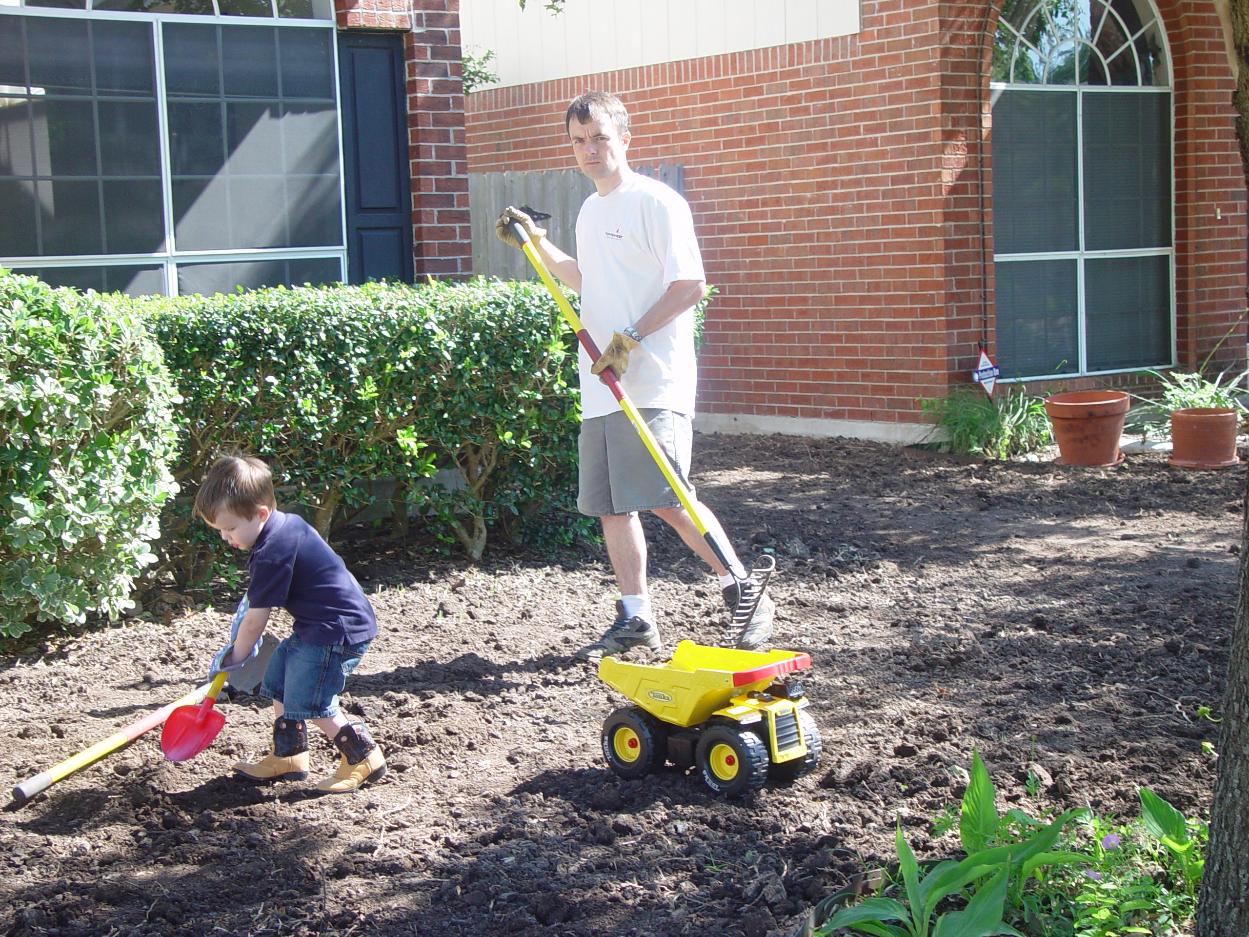 Fixing the Fence & Laying New St. Augustine Sod