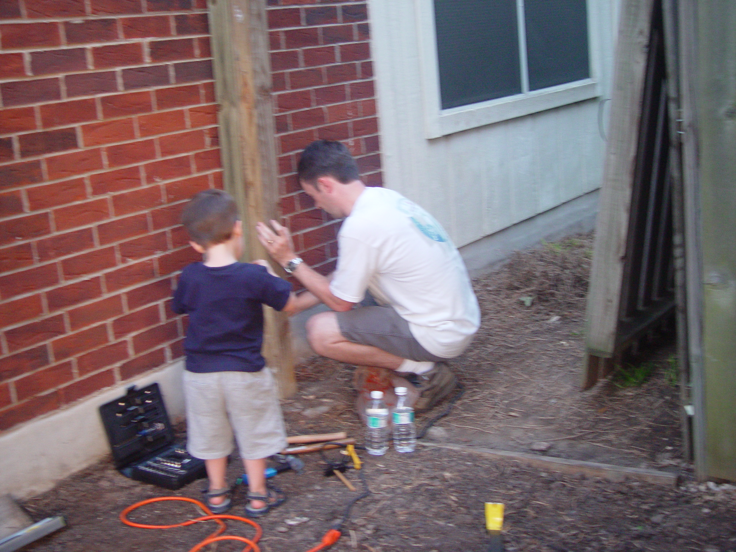 Fixing the Fence & Laying New St. Augustine Sod